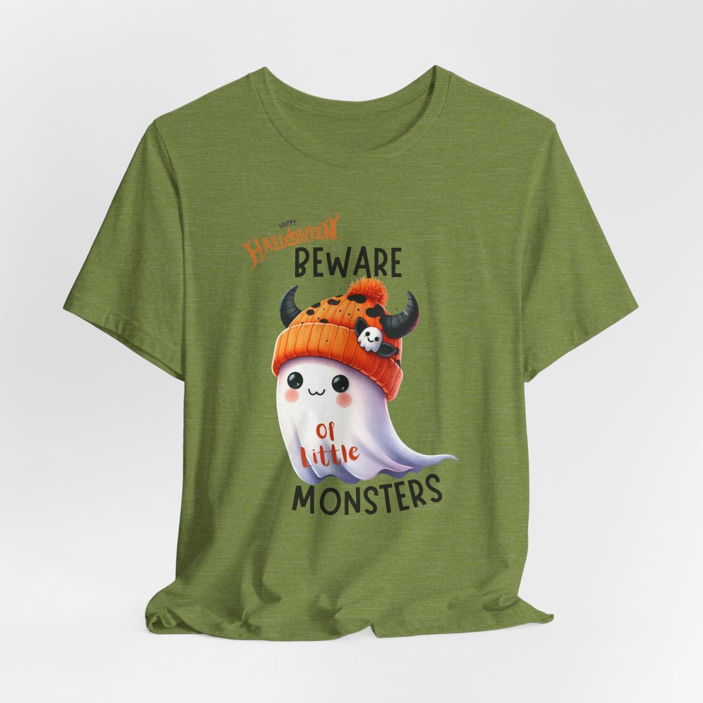 Beware Of Little Monsters T-shirt, Happy Halloween Skeleton T-shirt, Happy Halloween T-shirt, Trick Or Treat T-shirt, Halloween T-shirt, Cool Halloween T-shirt, Spooky T-shirt,
