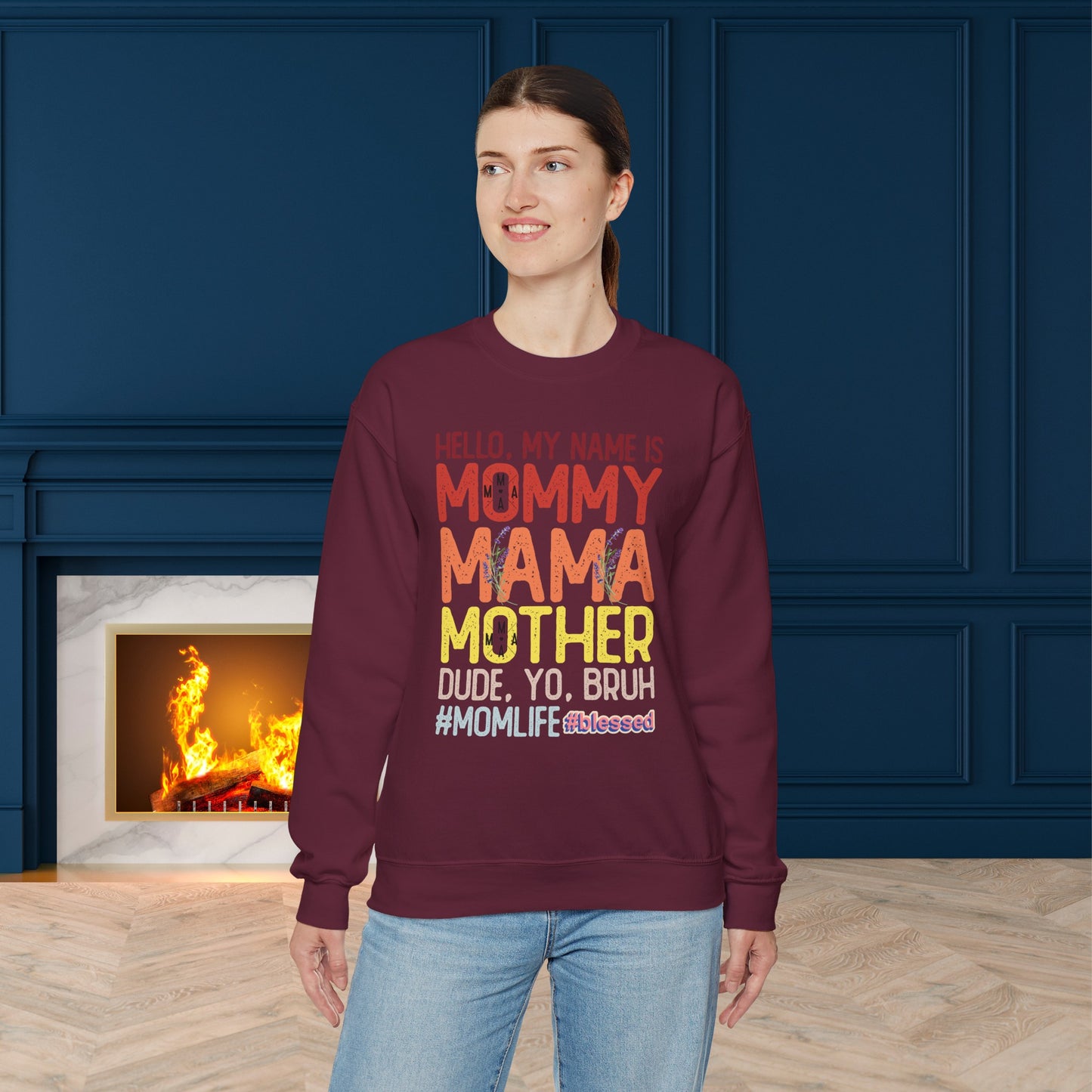Happy Mother's Day Sweatshirt For Mom, Mom Sweatshirt, Gift For Moms, Mama Sweatshirt.