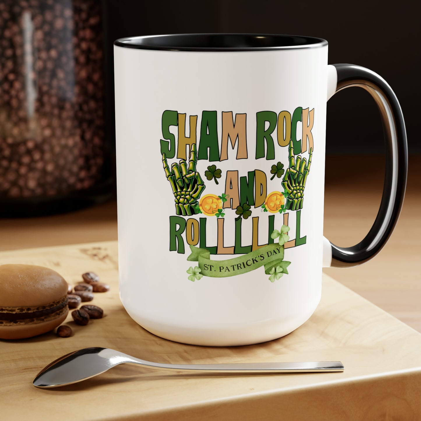 St Patrick's Day two-Tone Coffee Mugs, 15oz