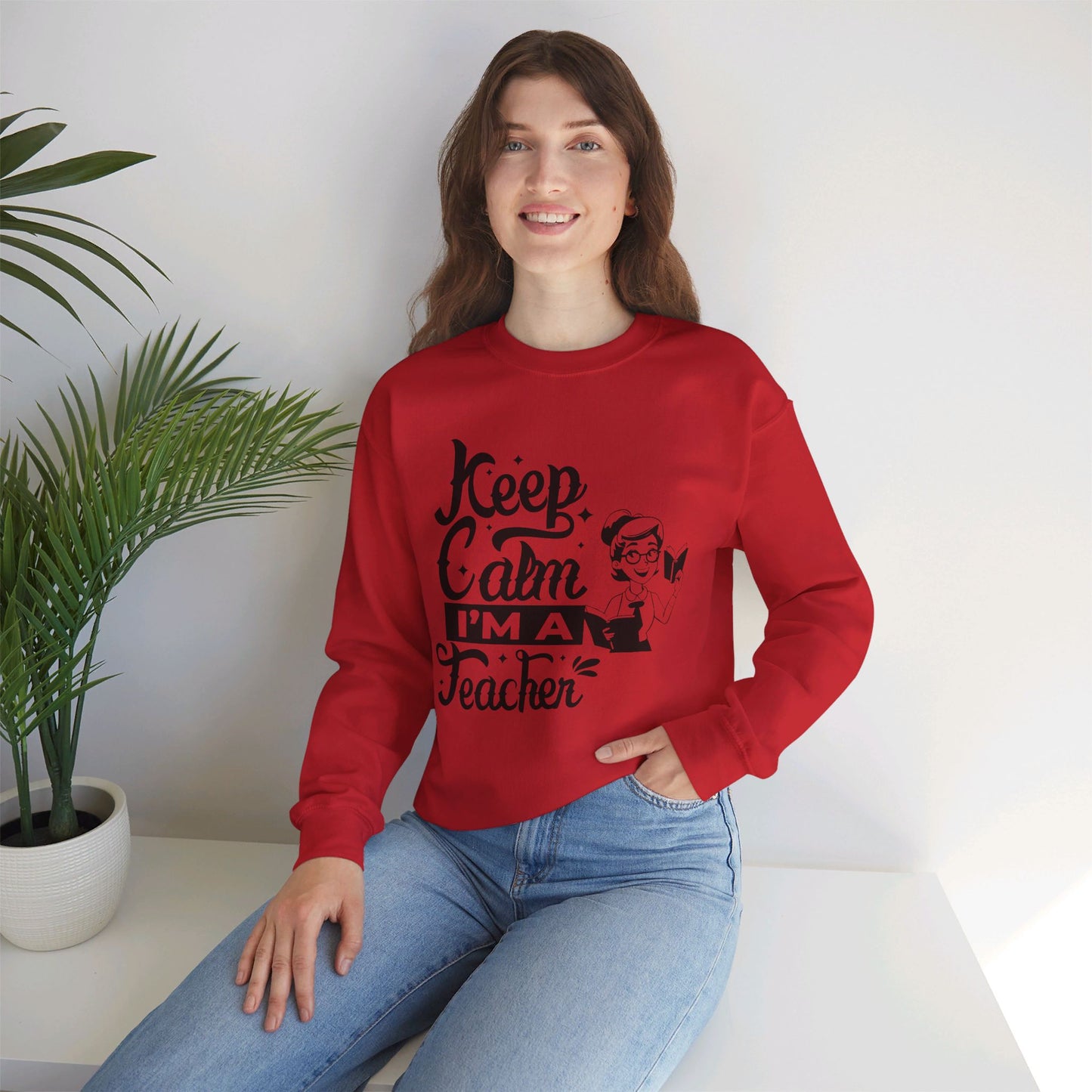 We Love Teachers Sweatshirt, Back To school unisex heavy blend crewneck sweatshirt, Teacher Back To school Sweatshirt. First Day Vibes Sweatshirt.
