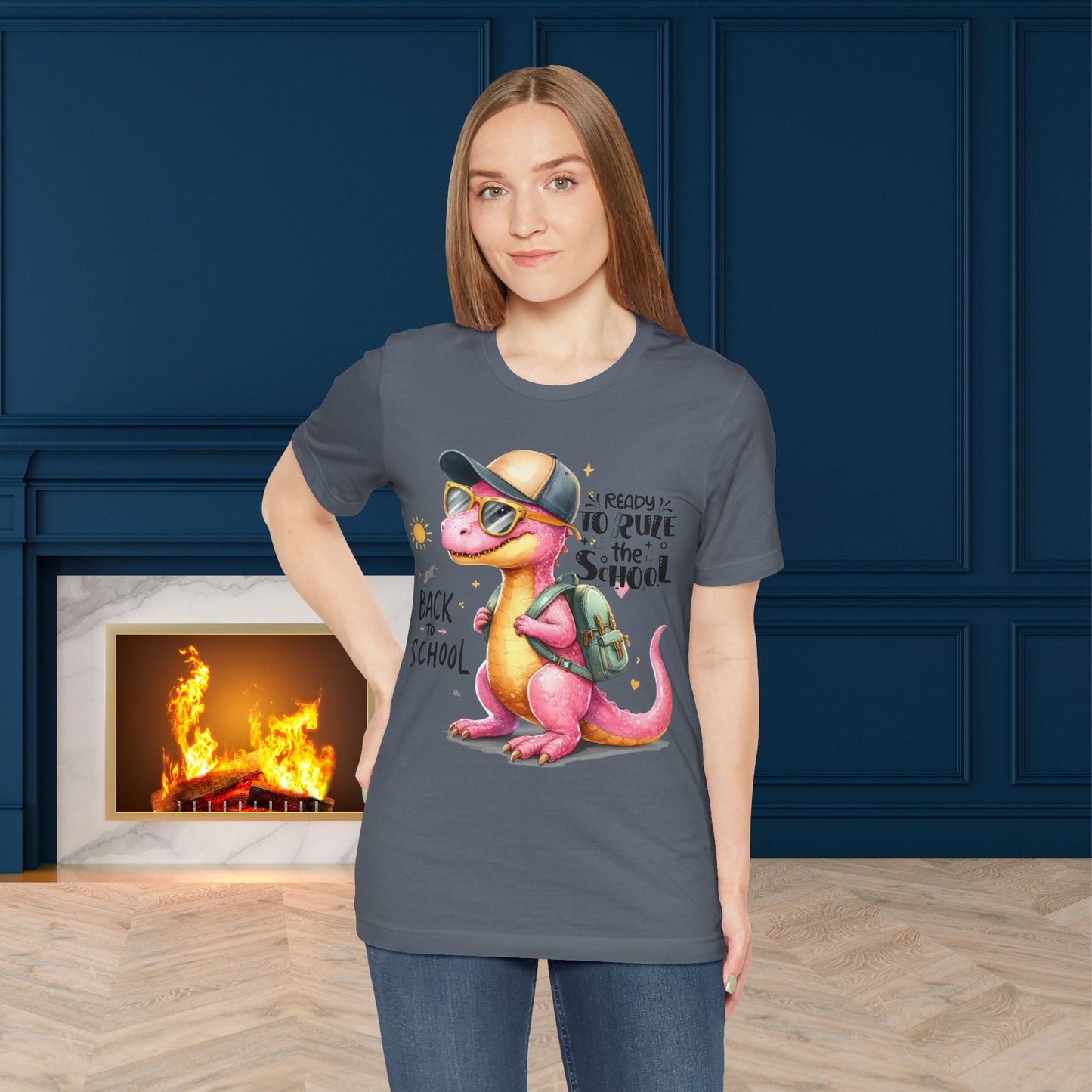 Ready To Rule The School T-shirt, Back To School T-Shirt, Teacher Back To school unisex jersey short sleeve.First Day Vibes T-Shirt.