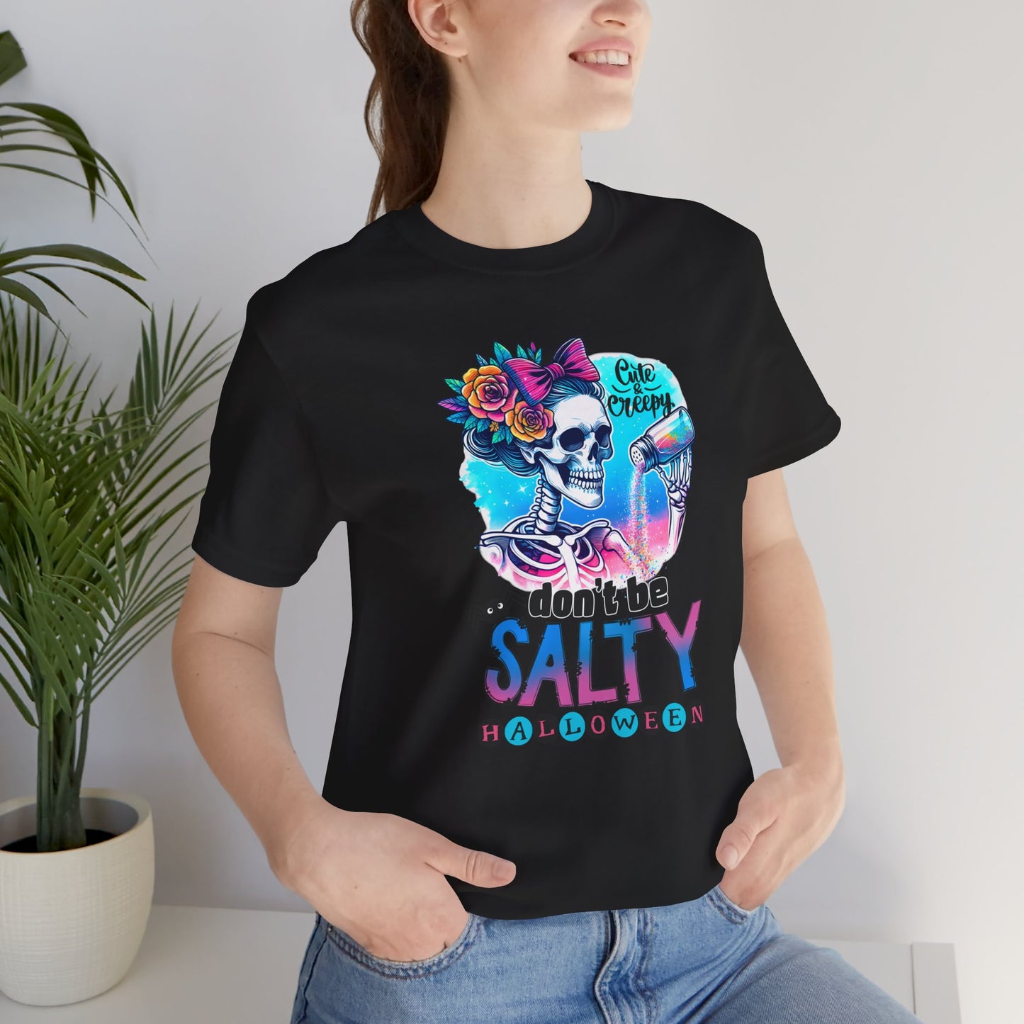 Don't Be Salty Halloween T-shirt, Happy Halloween T-shirt, Trick Or Treat T-shirt, Halloween T-shirt, Cool Halloween T-shirt, Spooky T-shirt,