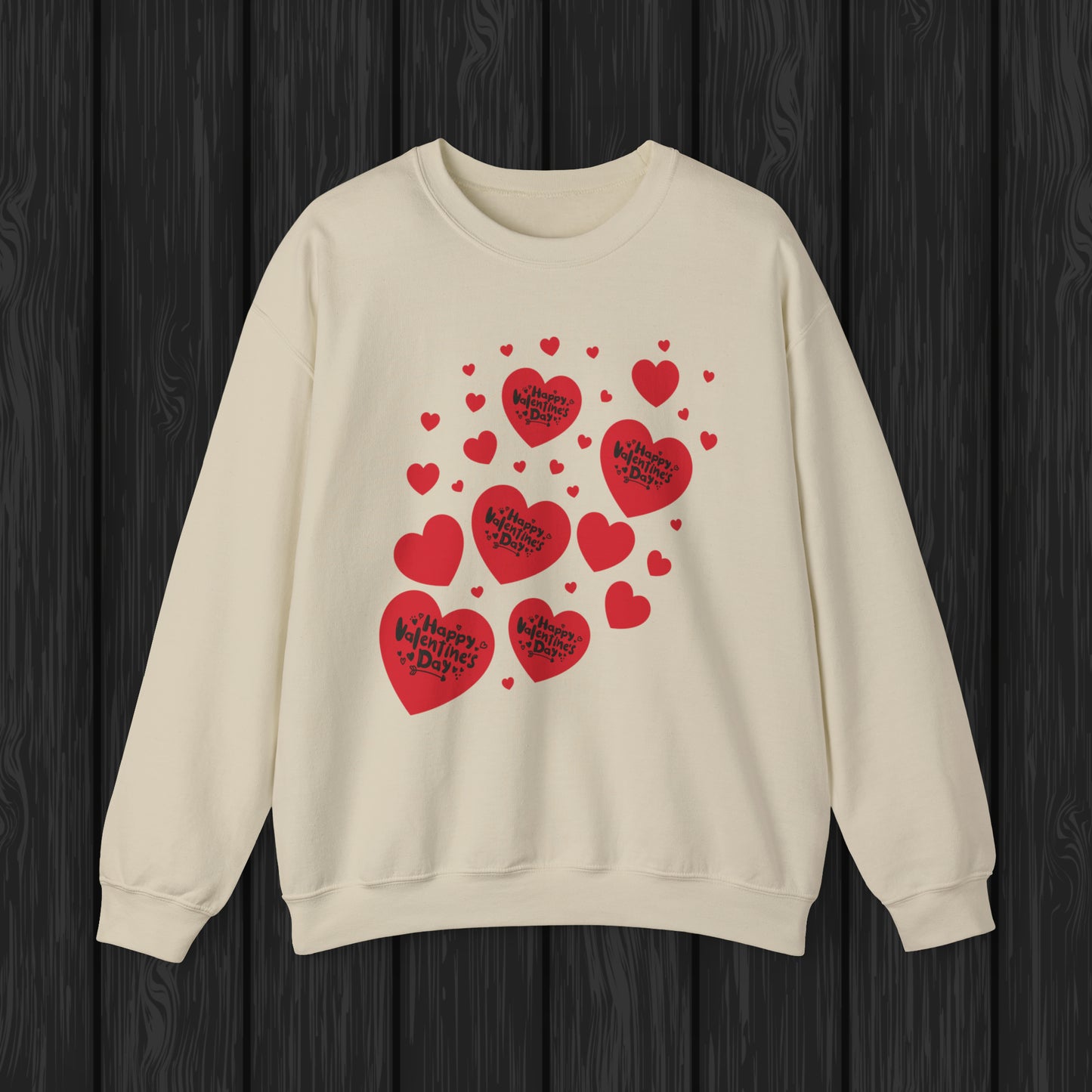 Happy valentines day Unisex Heavy Blend™ Crewneck Sweatshirt