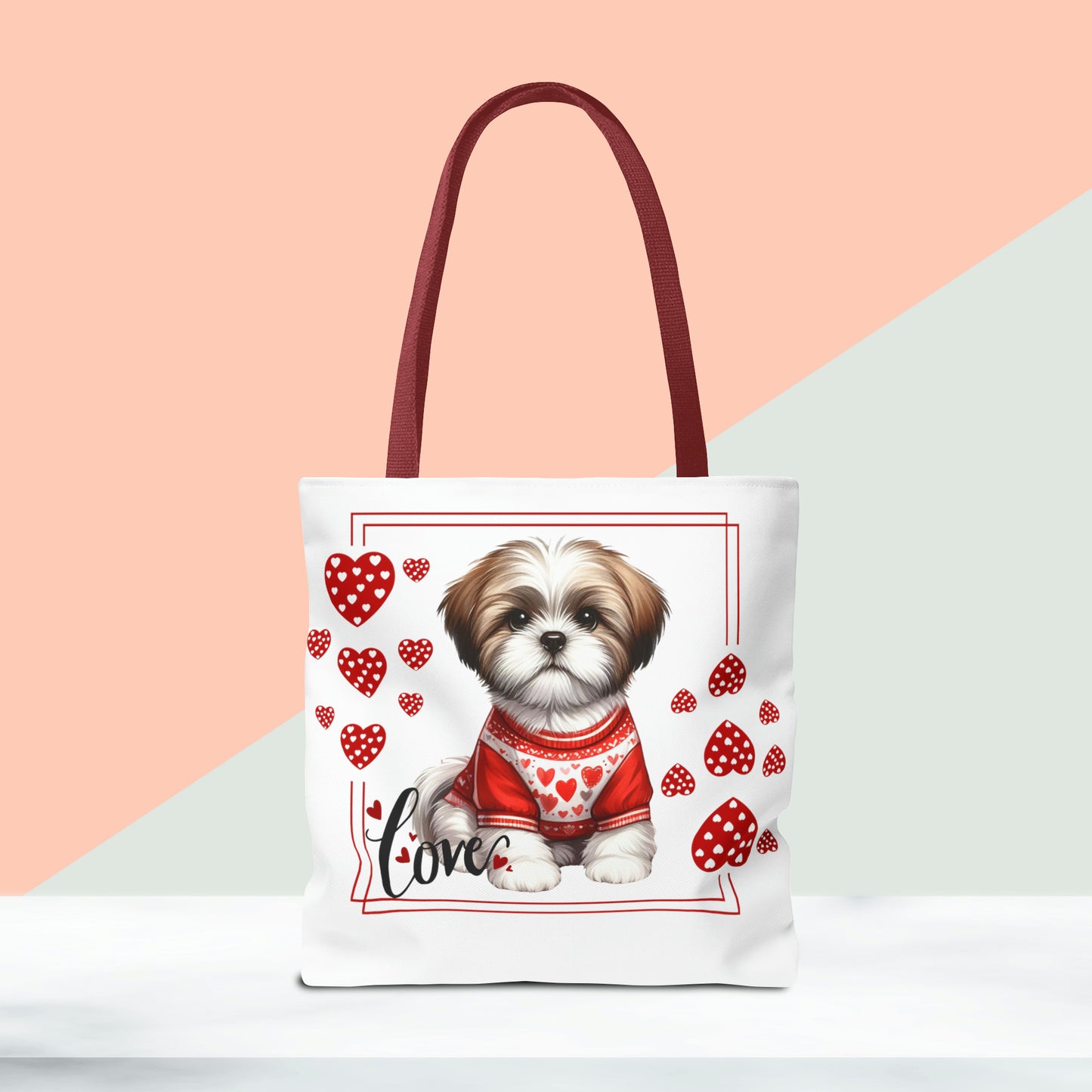 Happy Valentines Day Tote Bag