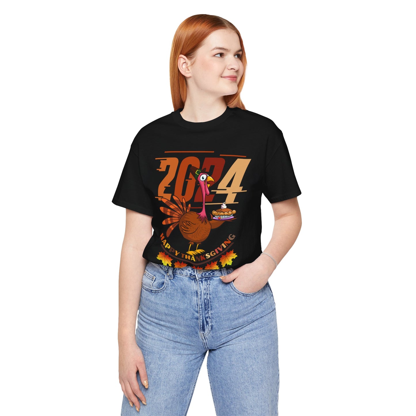 Thanksgiving T-shirt, Happy thanksgiving 2024 T-shirt, Thanksgiving Gift,Turkey Shirt, Family Thanksgiving, Holiday Outfit.