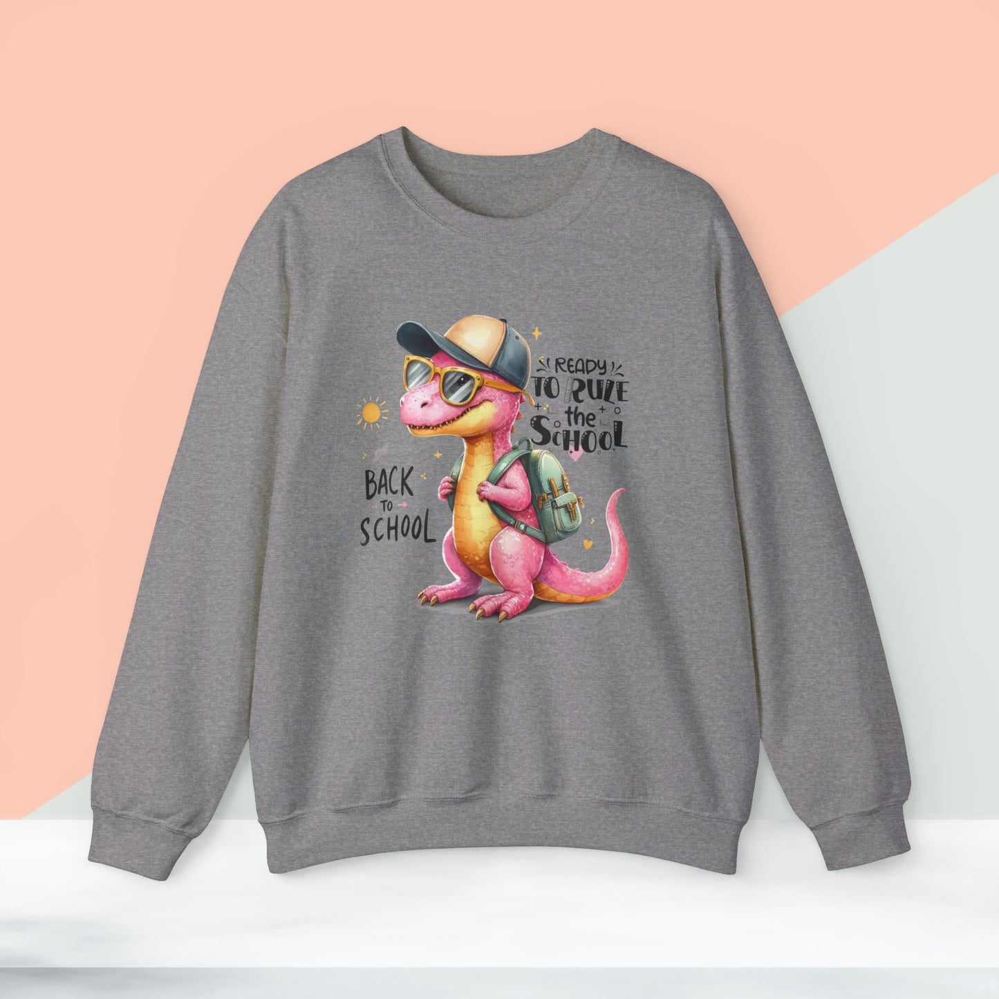 Back To school unisex heavy blend crewneck sweatshirt, We Love Teachers Sweatshirt,Teacher Back To school Sweatshirt. First Day Vibes Sweatshirt.