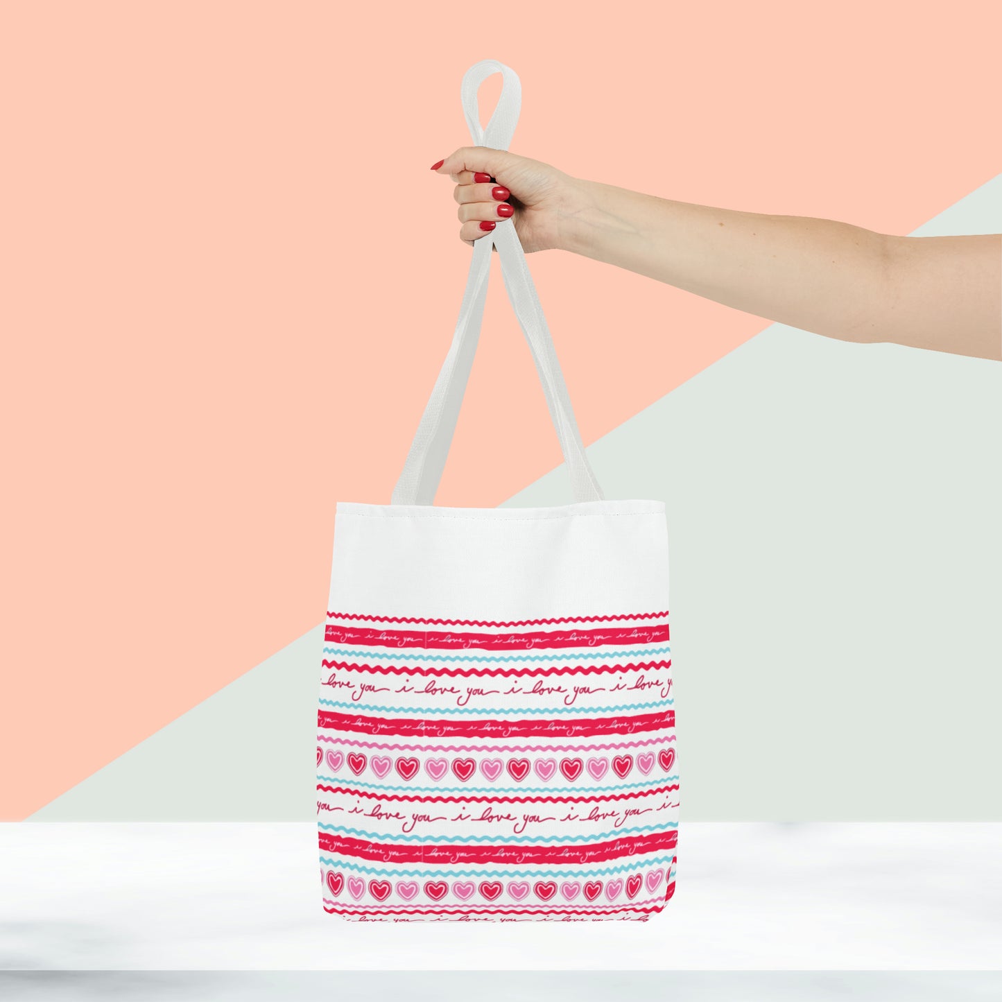 Happy Valentines Day Tote Bag