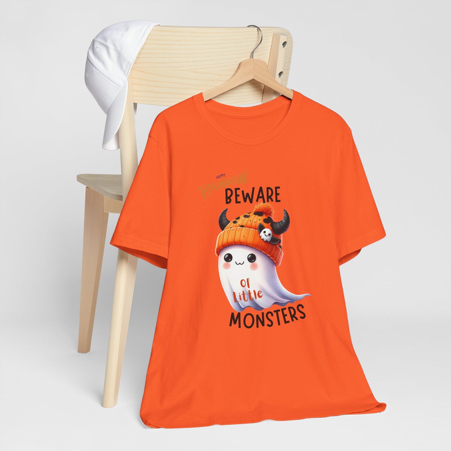 Beware Of Little Monsters T-shirt, Happy Halloween Skeleton T-shirt, Happy Halloween T-shirt, Trick Or Treat T-shirt, Halloween T-shirt, Cool Halloween T-shirt, Spooky T-shirt,