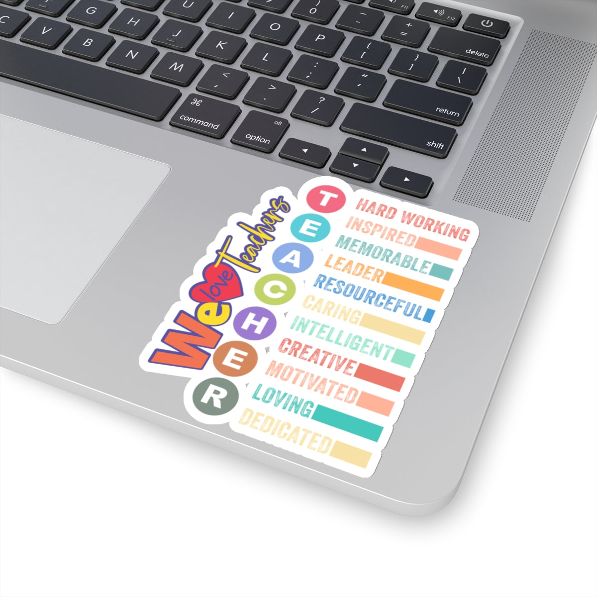 We Love Teachers Back To School Kiss-Cut Stickers, First Grade Squad Kiss-Cut Stickers, Gift for First graders, Ready for School, Back to Learning.