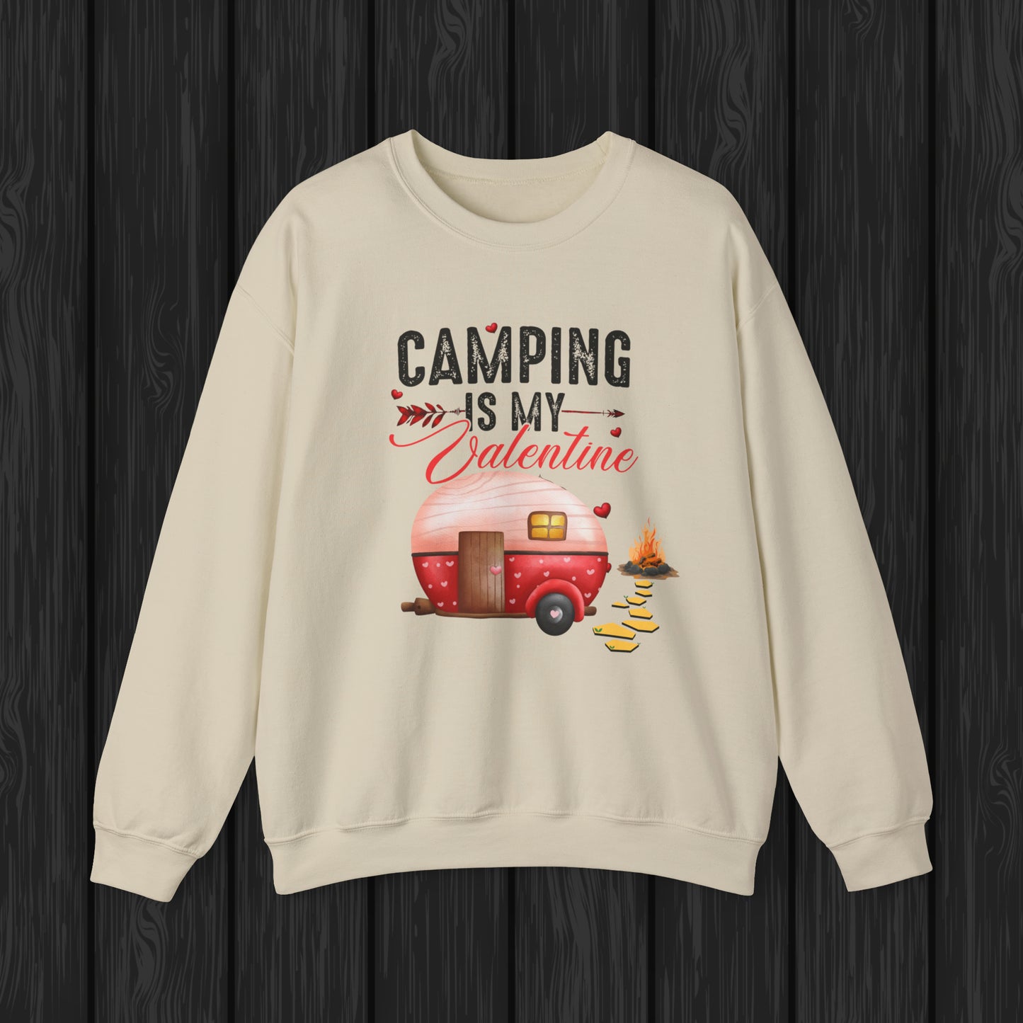 Happy valentines day Unisex Heavy Blend™ Crewneck Sweatshirt
