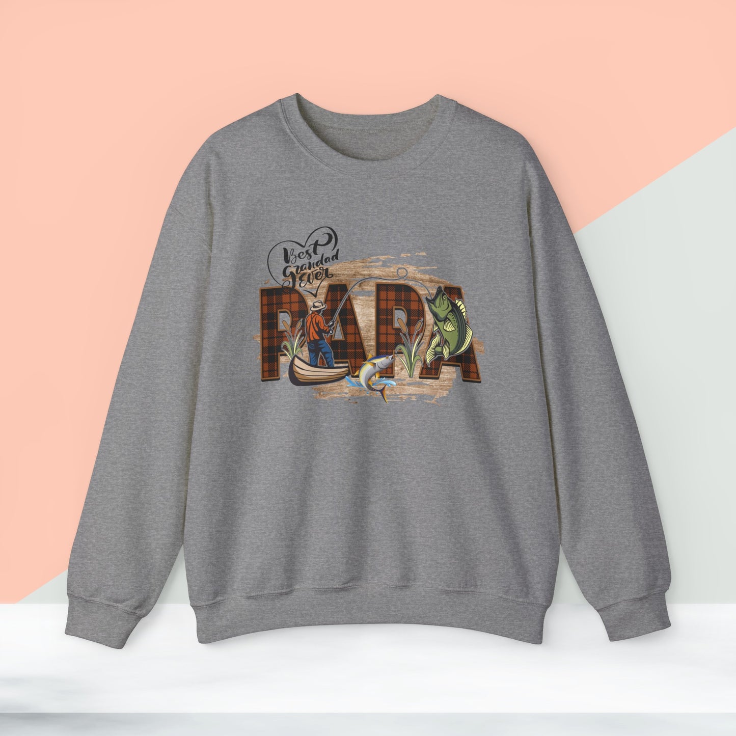 Happy Father's Day Sweatshirt For Papa, Papa Sweatshirt, Gift For Papa, Papa's Sweatshirt.