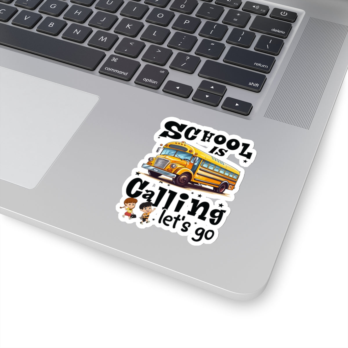 School Is Calling Back To School Kiss-Cut Stickers, First Grade Squad Kiss-Cut Stickers, Gift for First graders, Ready for School, Back to Learning.