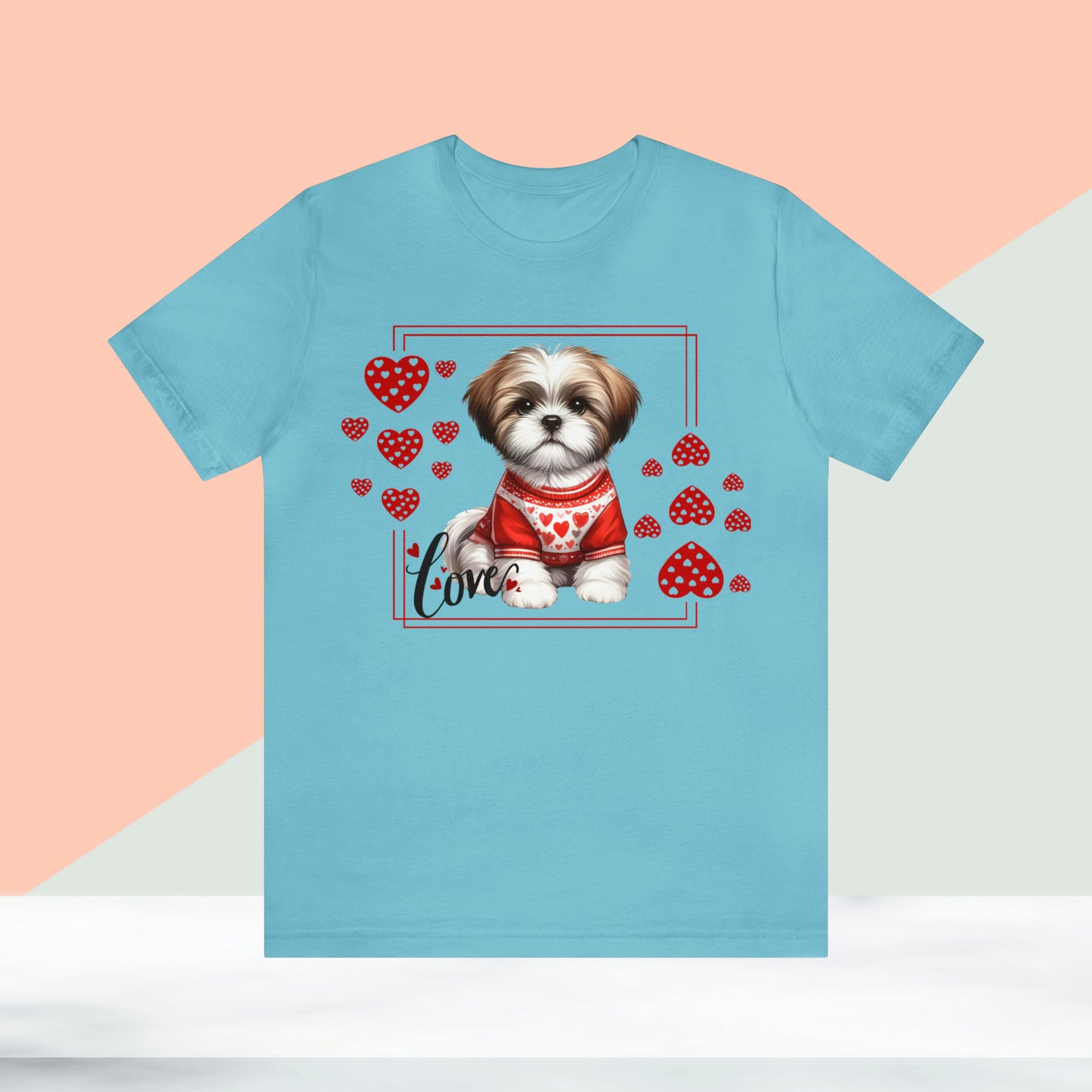 Happy valentines day Unisex Jersey Short Sleeve Tee