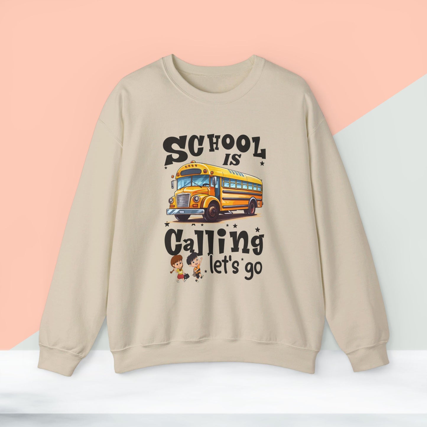 Back To school unisex heavy blend crewneck sweatshirt, We Love Teachers Sweatshirt,Teacher Back To school Sweatshirt. First Day Vibes Sweatshirt.