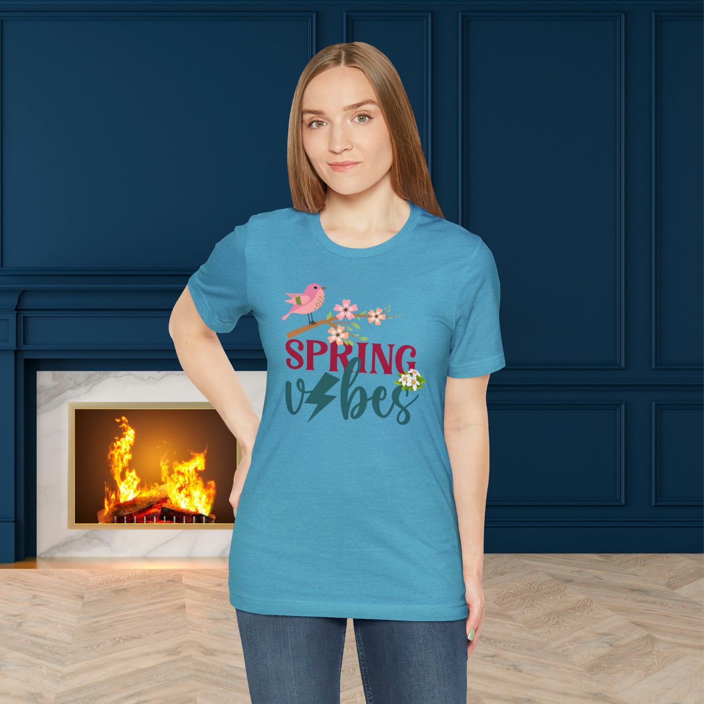 Spring Unisex T-shirt, Spring Vibes Trendy Shirt.