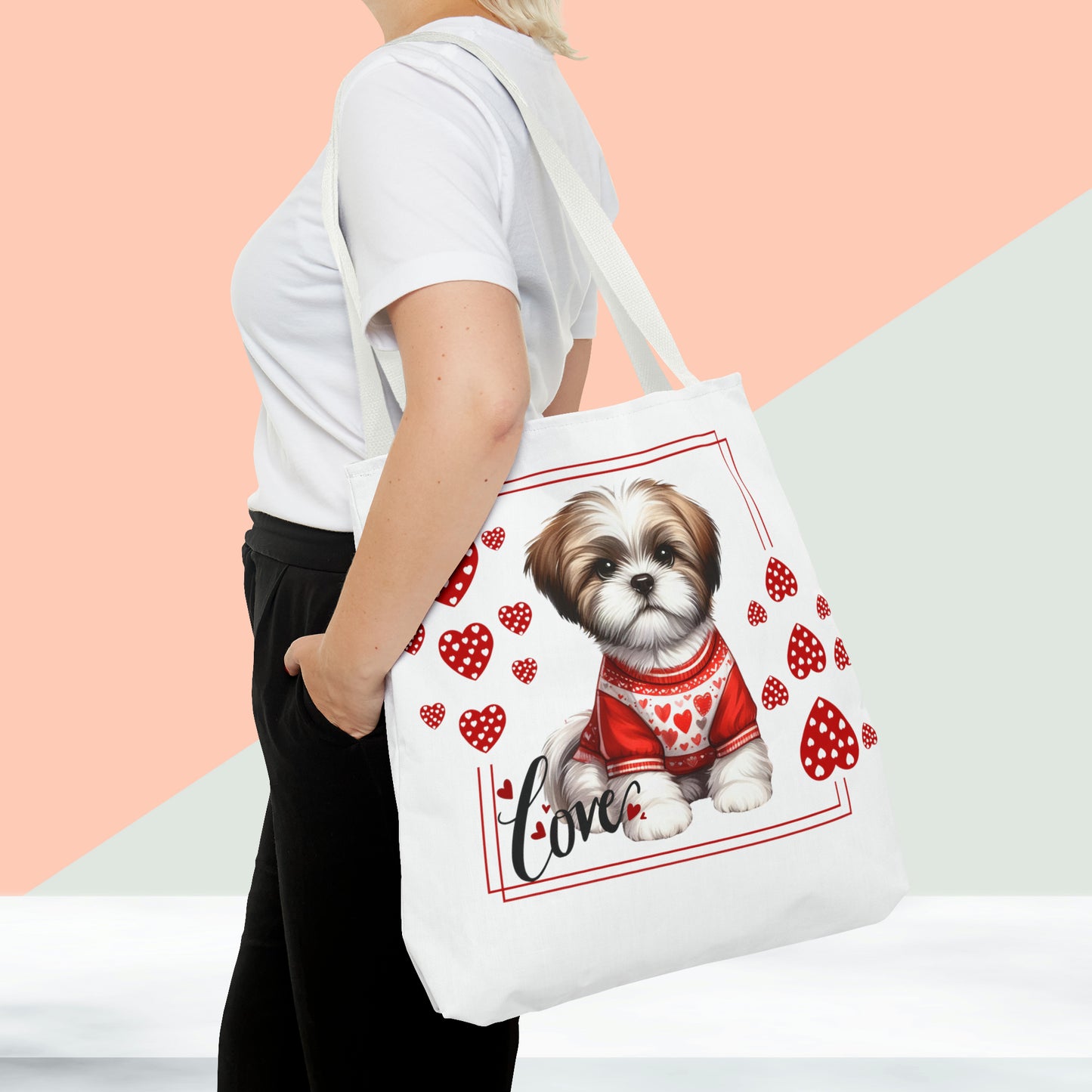 Happy Valentines Day Tote Bag