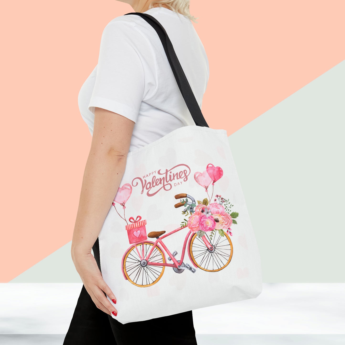Happy Valentines Day Tote Bag