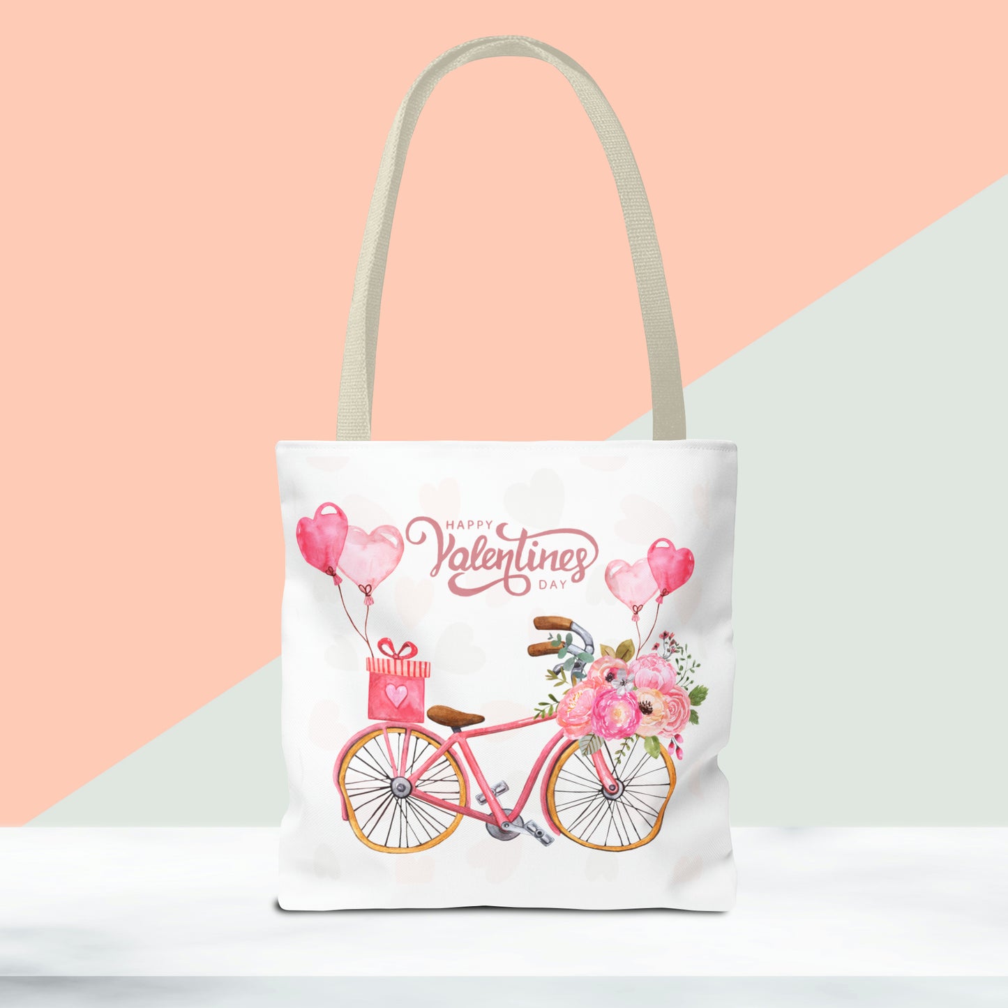 Happy Valentines Day Tote Bag