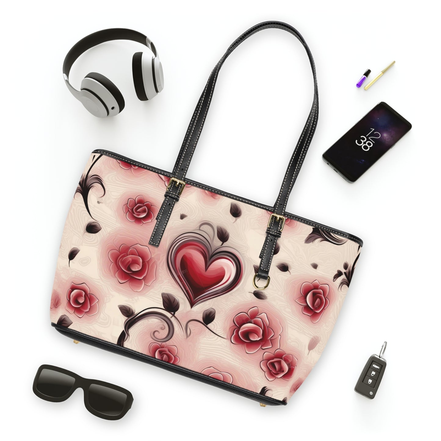 PU Leather Shoulder Bag