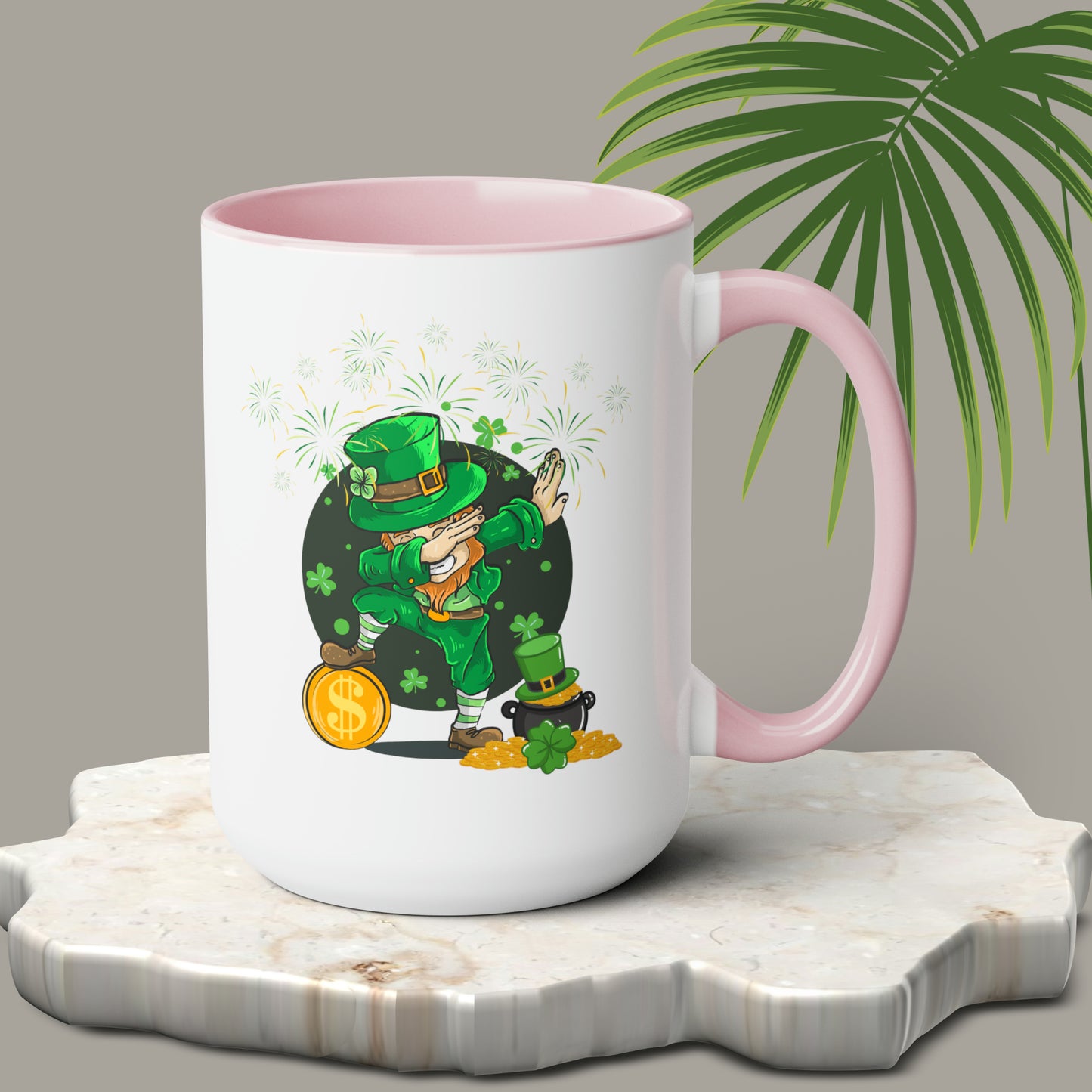 St Patrick's Day two-Tone Coffee Mugs, 15oz