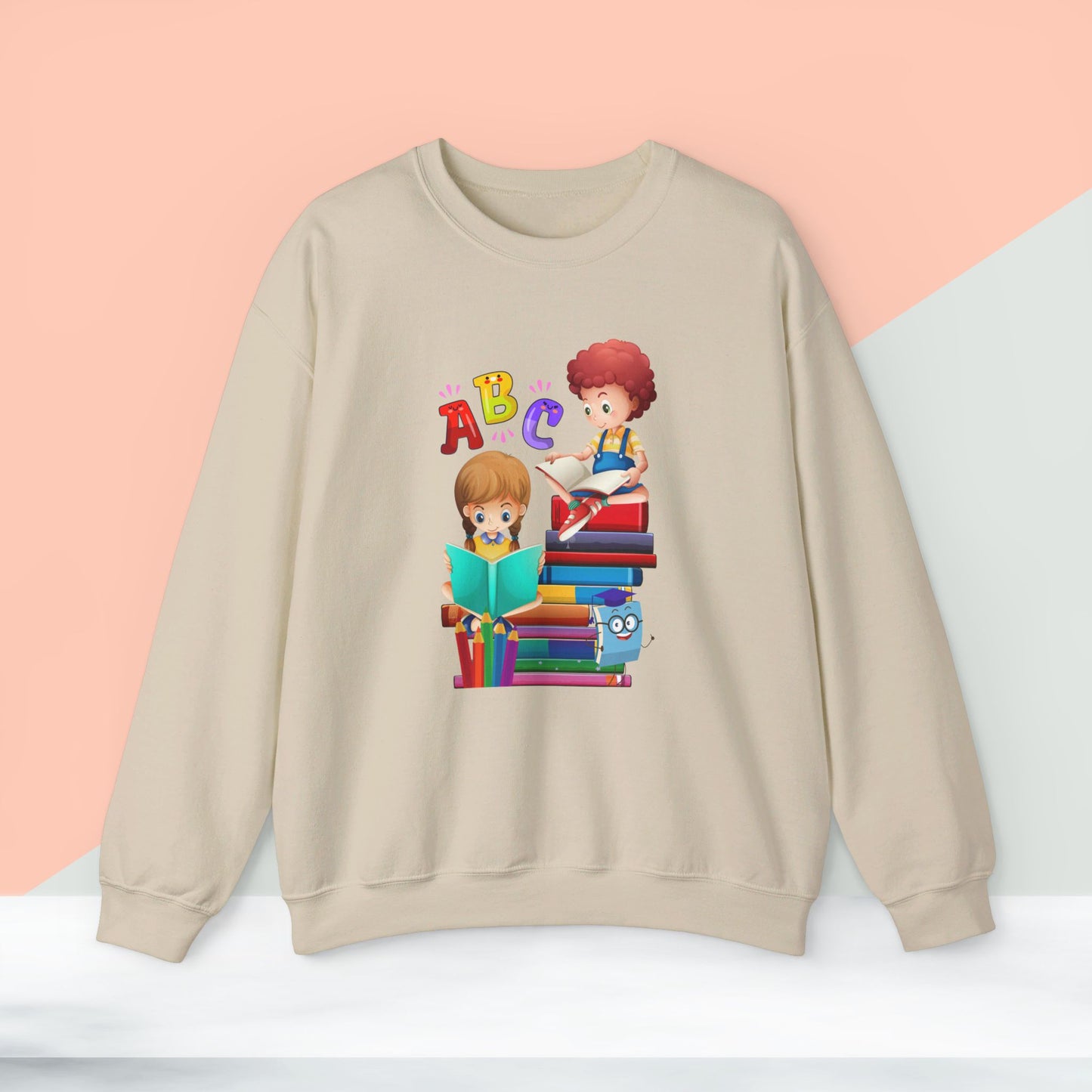 We Love Teachers Sweatshirt, Back To school unisex heavy blend crewneck sweatshirt, Teacher Back To school Sweatshirt. First Day Vibes Sweatshirt.