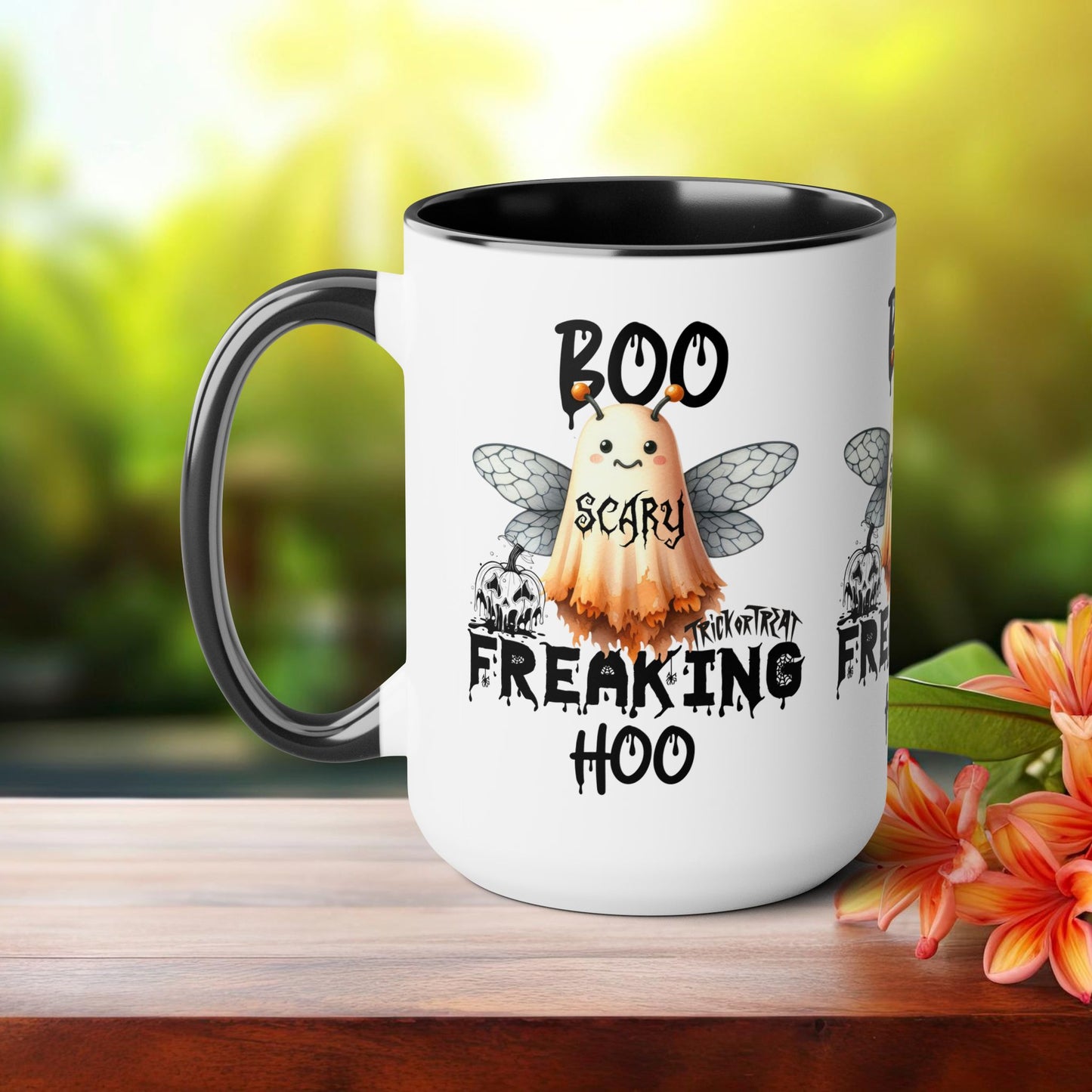 Boo Freaking Hoo Halloween Coffee Mug, Let's Go Halloween Coffee Mug, Trick or Treat Halloween Coffee Mug, Cute Skeleton Coffee Mug, Spooky Season Halloween Coffee Mug.