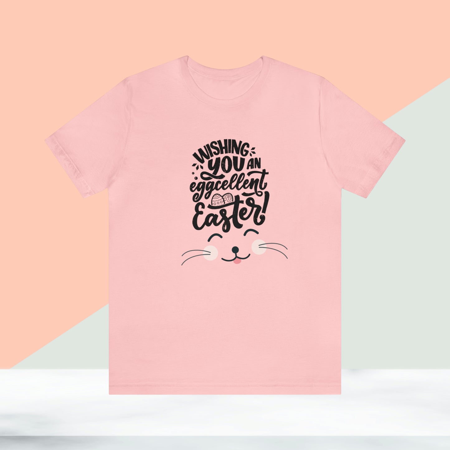 Happy Easter Unisex Jersey Short Sleeve Tee