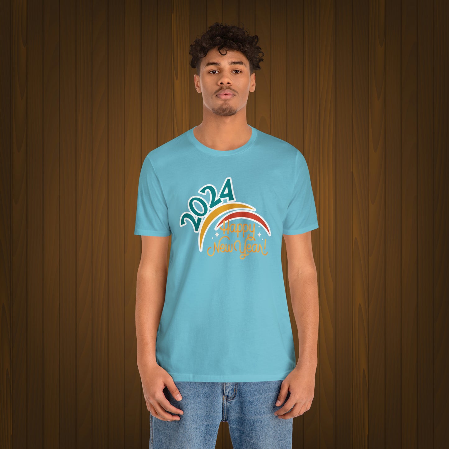 Happy New Year Unisex Jersey Short Sleeve Tee