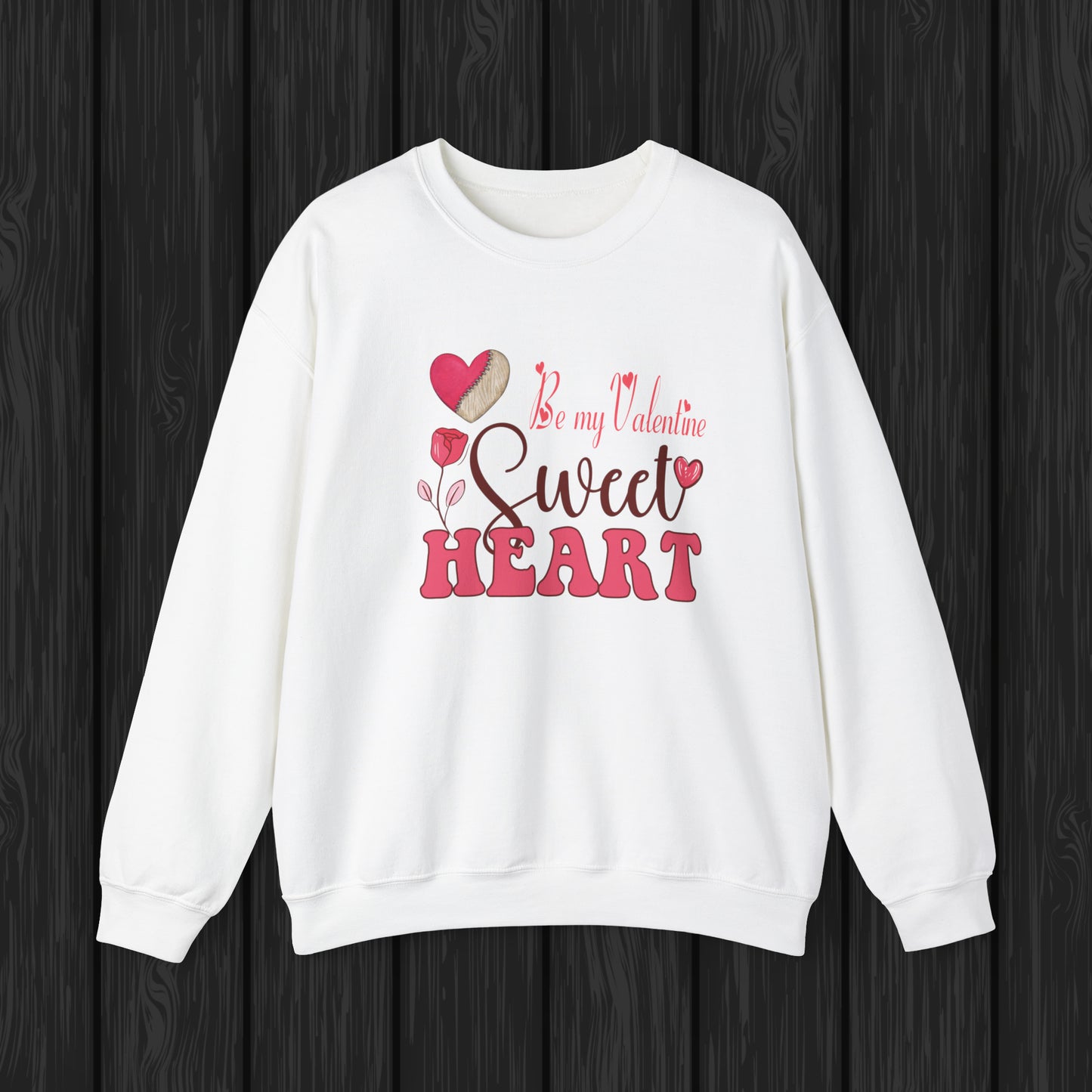 Happy valentines day Unisex Heavy Blend™ Crewneck Sweatshirt