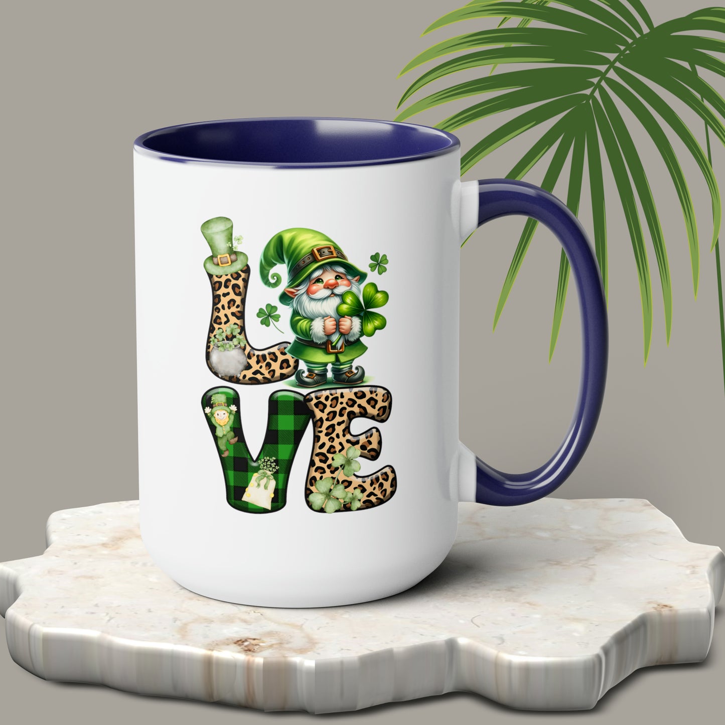 St Patrick's Day two-Tone Coffee Mugs, 15oz