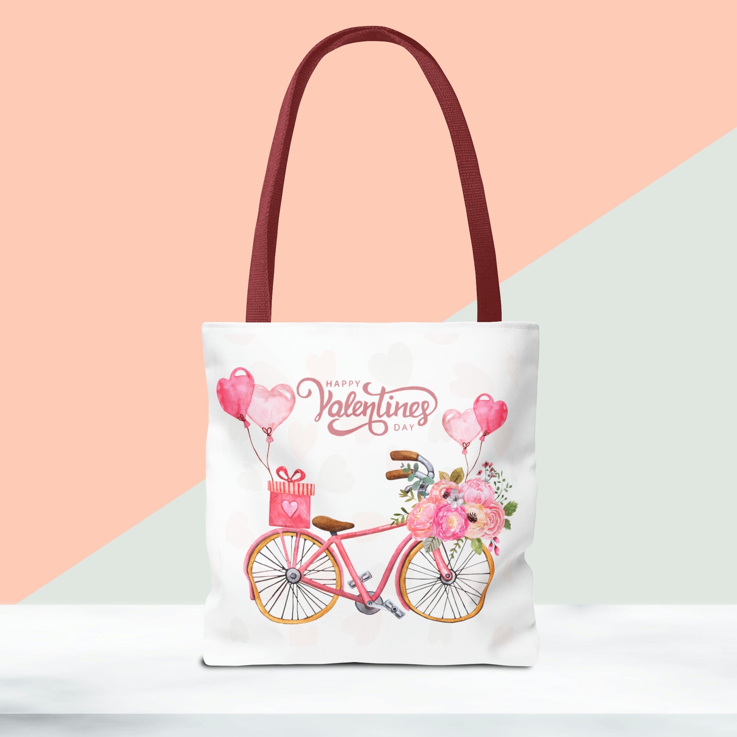 Happy Valentines Day Tote Bag