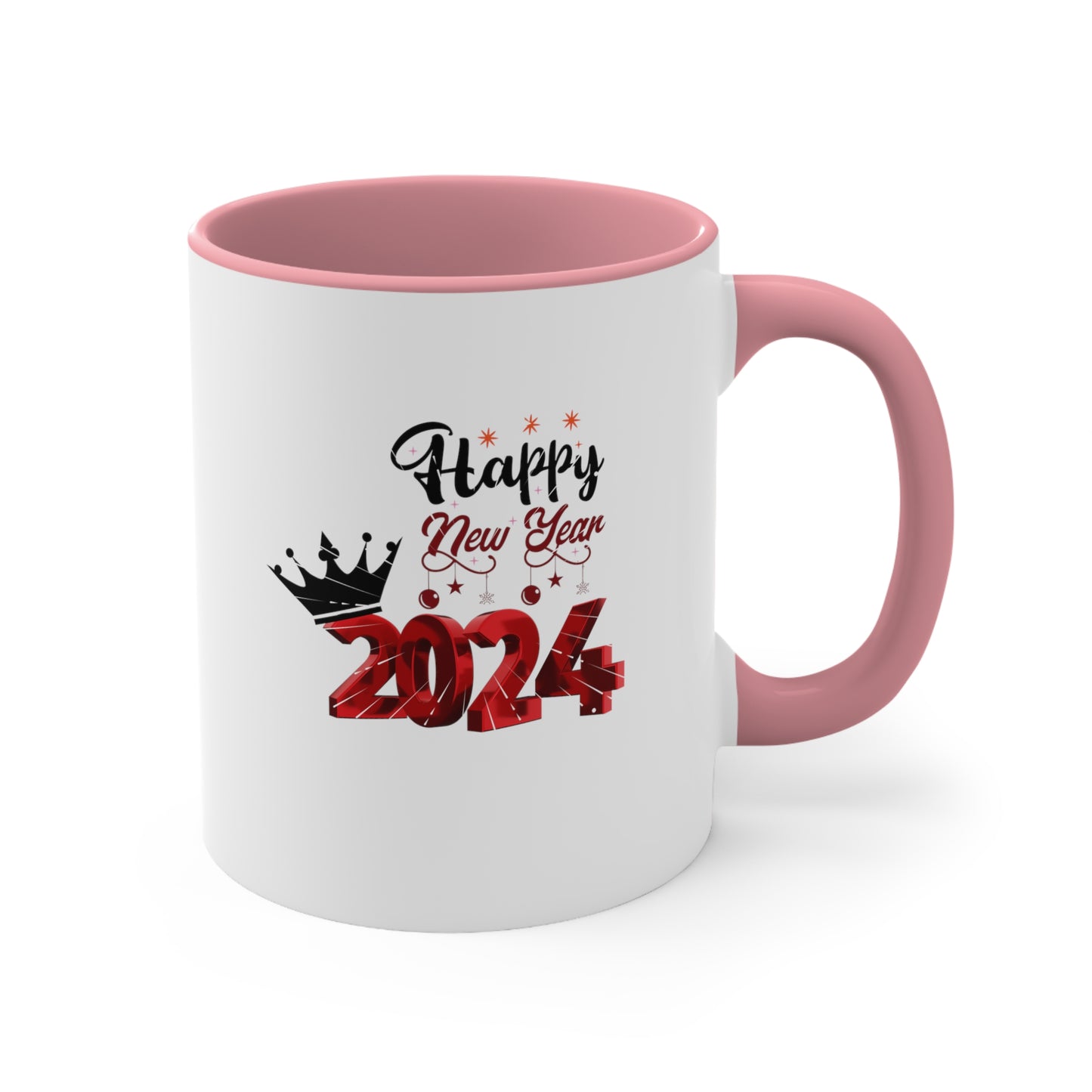 Happy New Year Accent Coffee Mug, 11oz