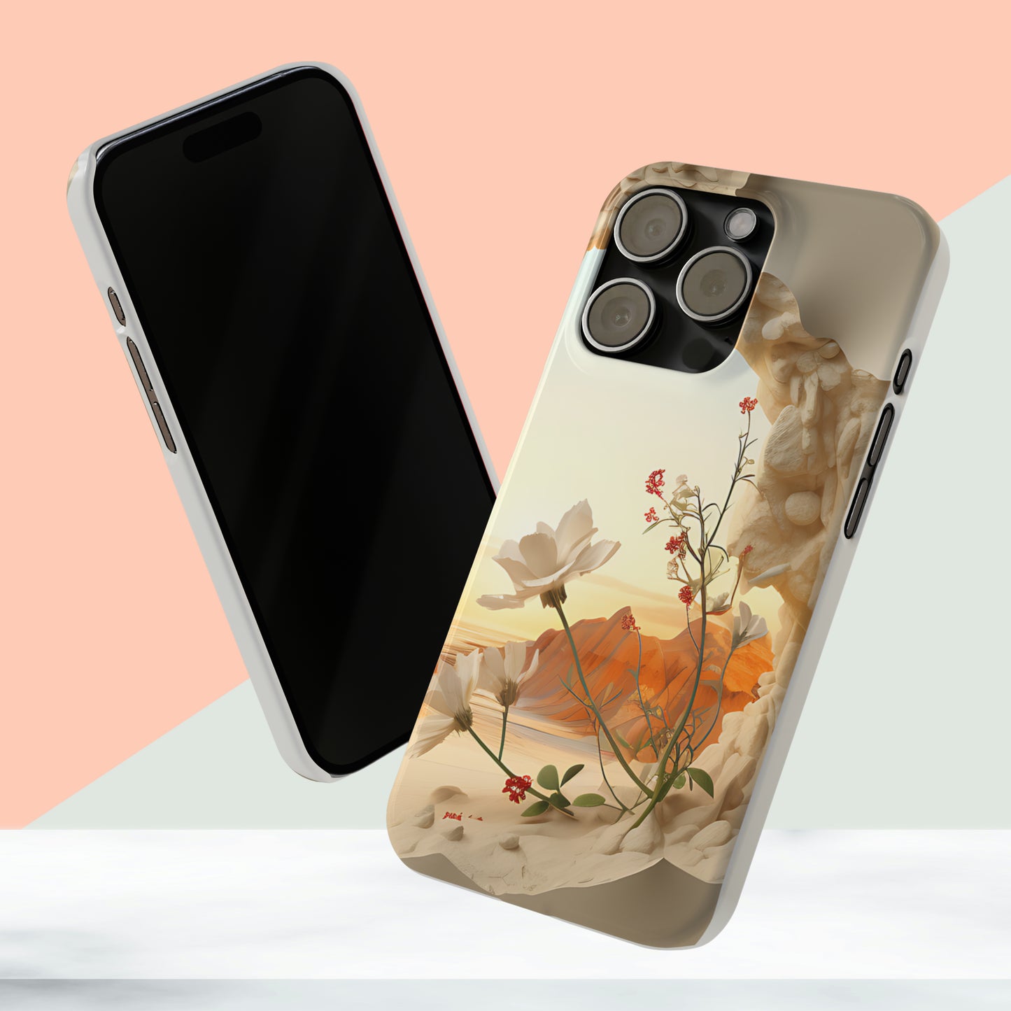 3d Landscape iPhone 15 Phone Cases