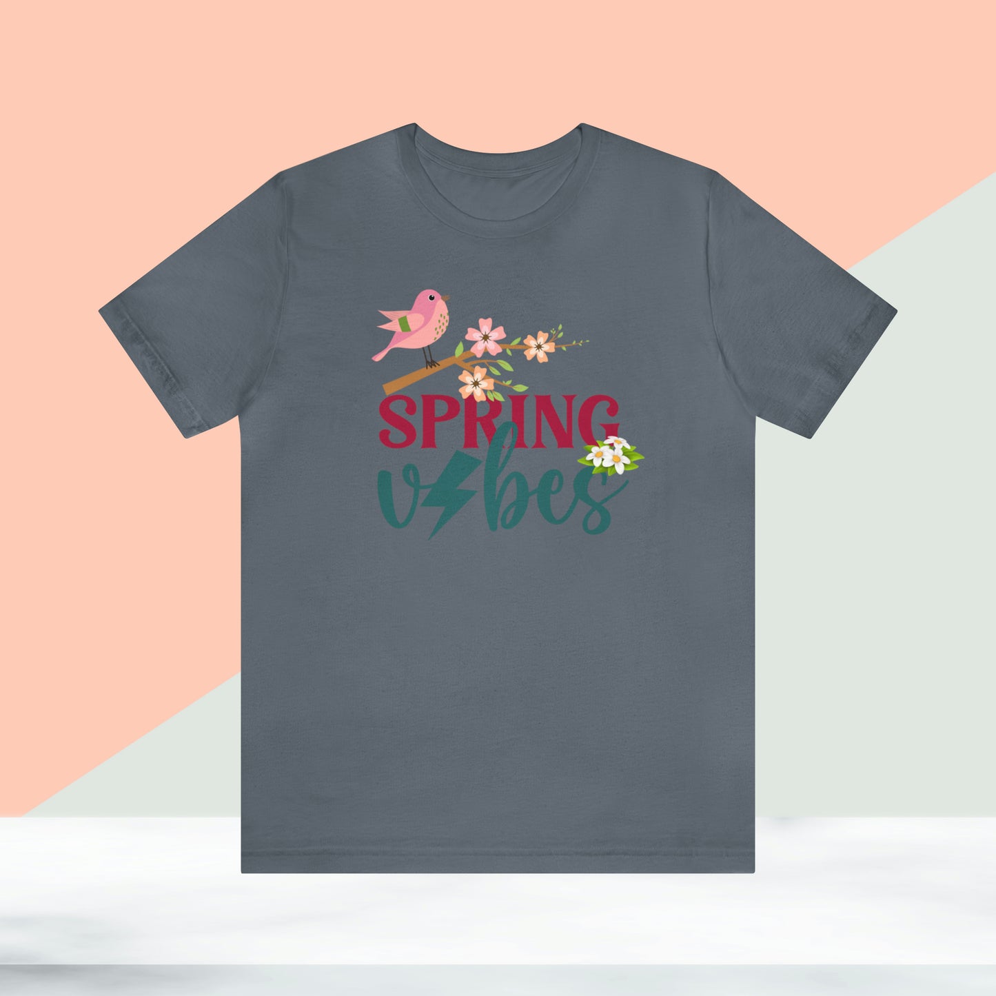 Spring Unisex T-shirt, Spring Vibes Trendy Shirt.