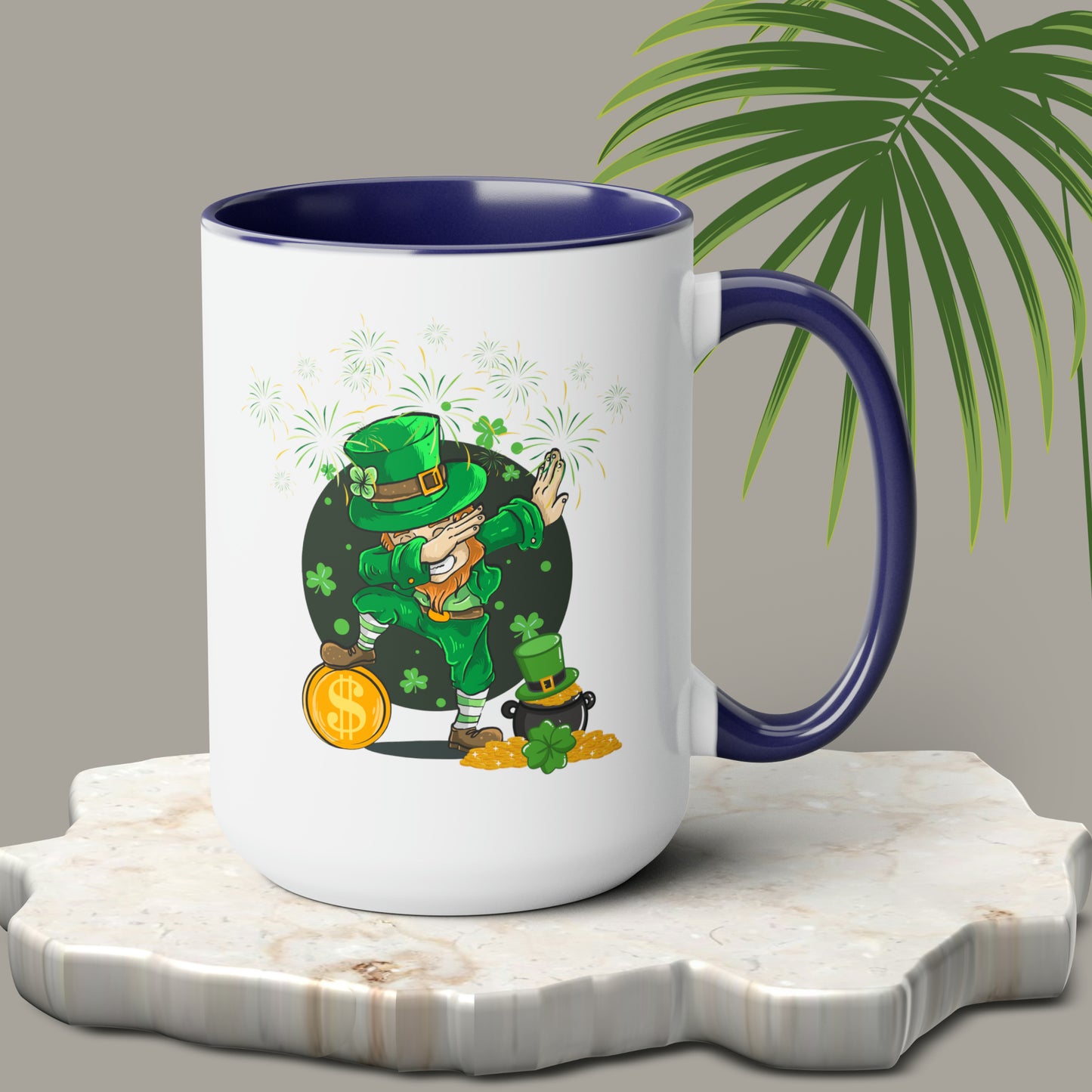 St Patrick's Day two-Tone Coffee Mugs, 15oz