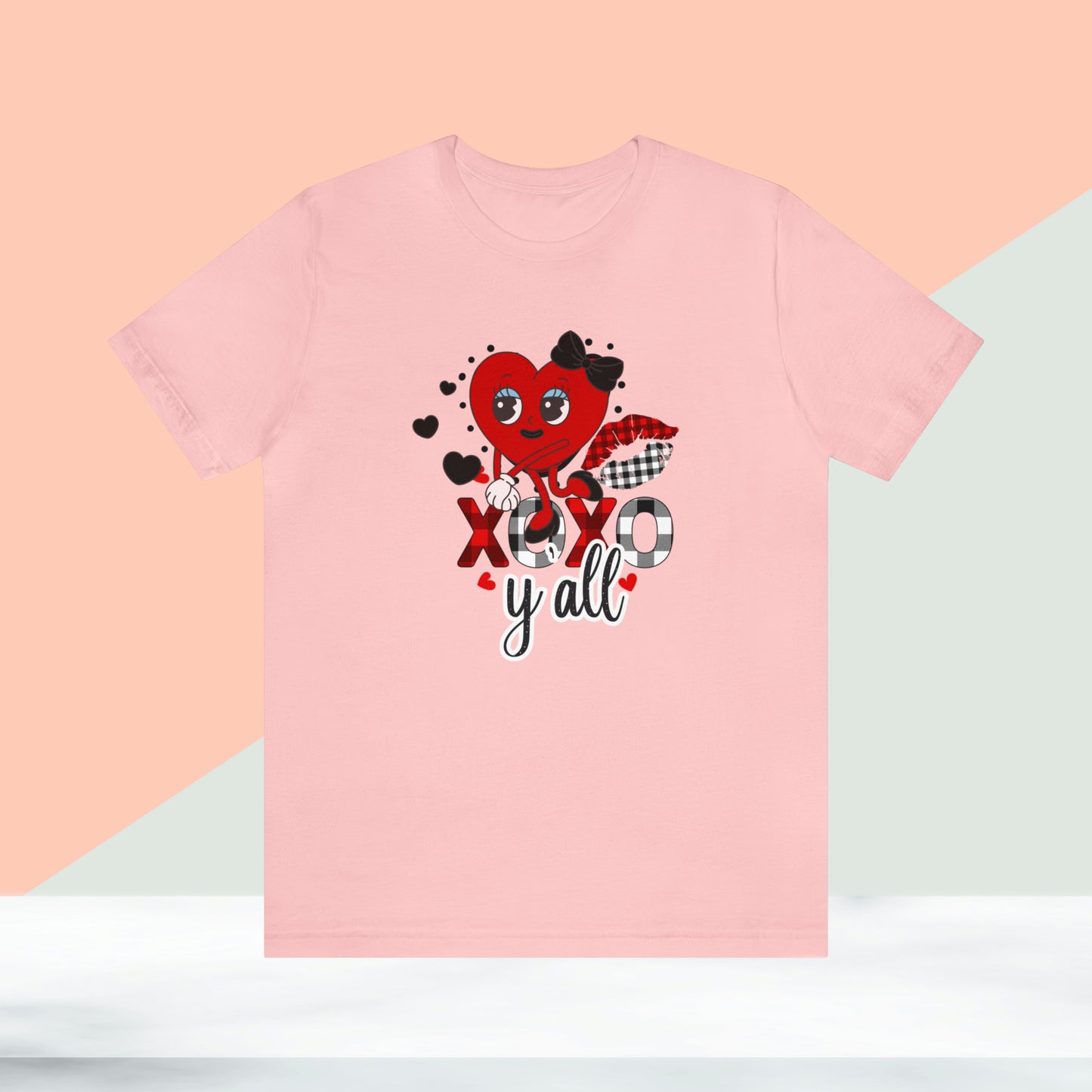 Happy valentines day Unisex Jersey Short Sleeve Tee