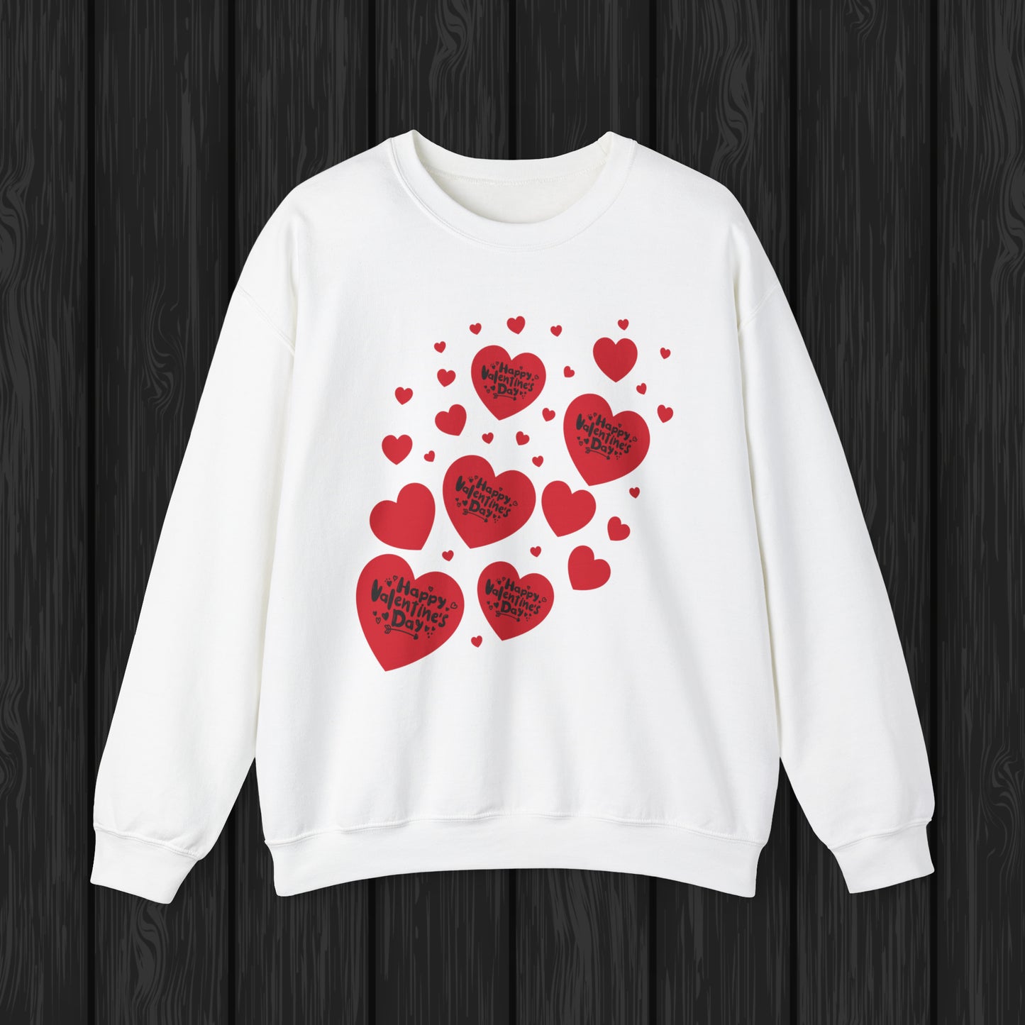 Happy valentines day Unisex Heavy Blend™ Crewneck Sweatshirt