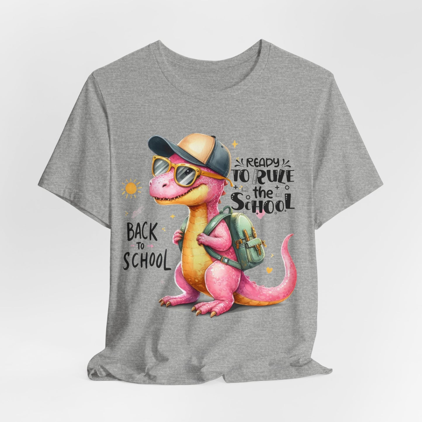 Ready To Rule The School T-shirt, Back To School T-Shirt, Teacher Back To school unisex jersey short sleeve.First Day Vibes T-Shirt.