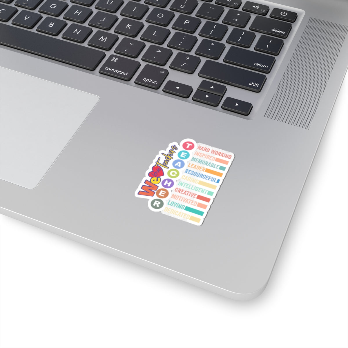 We Love Teachers Back To School Kiss-Cut Stickers, First Grade Squad Kiss-Cut Stickers, Gift for First graders, Ready for School, Back to Learning.