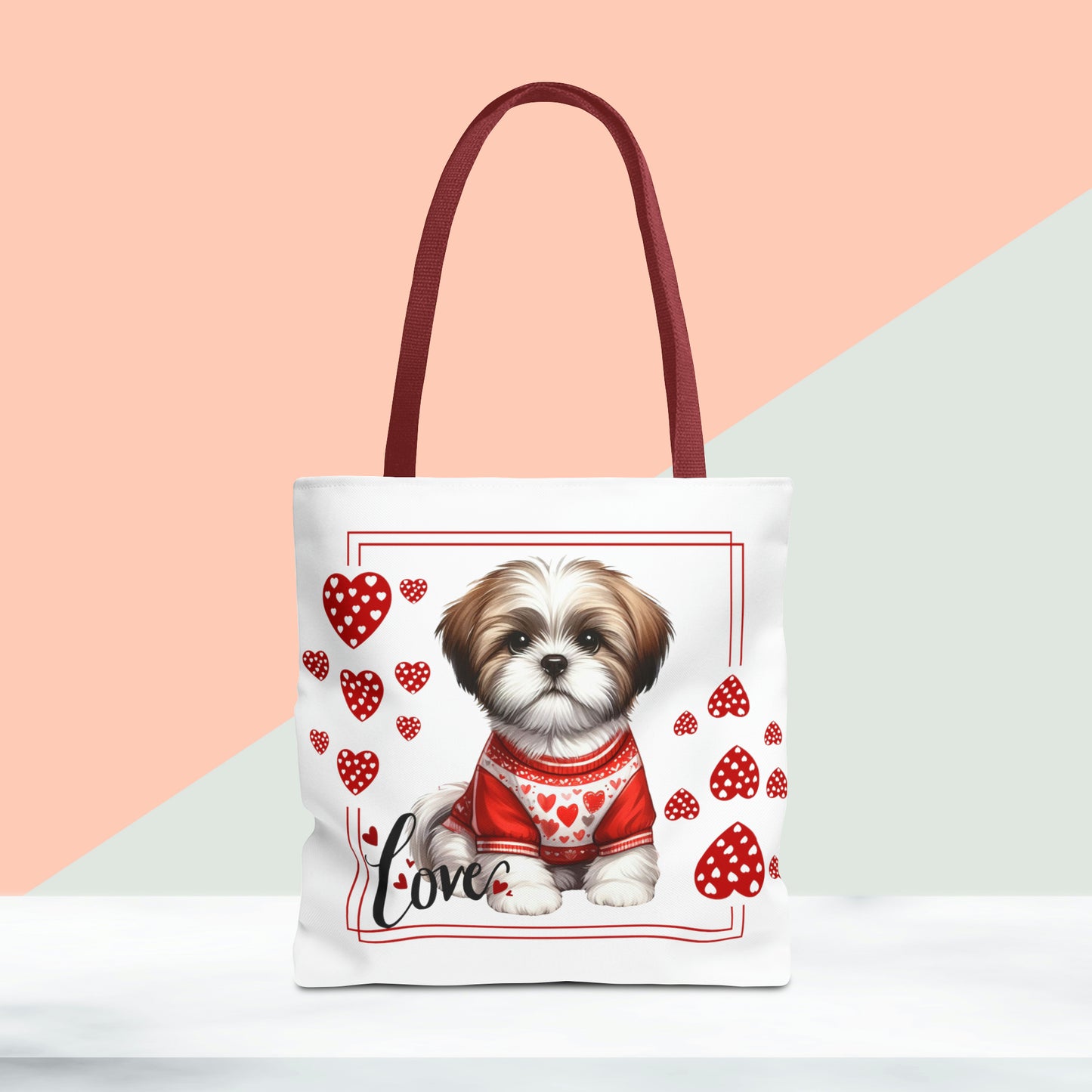 Happy Valentines Day Tote Bag