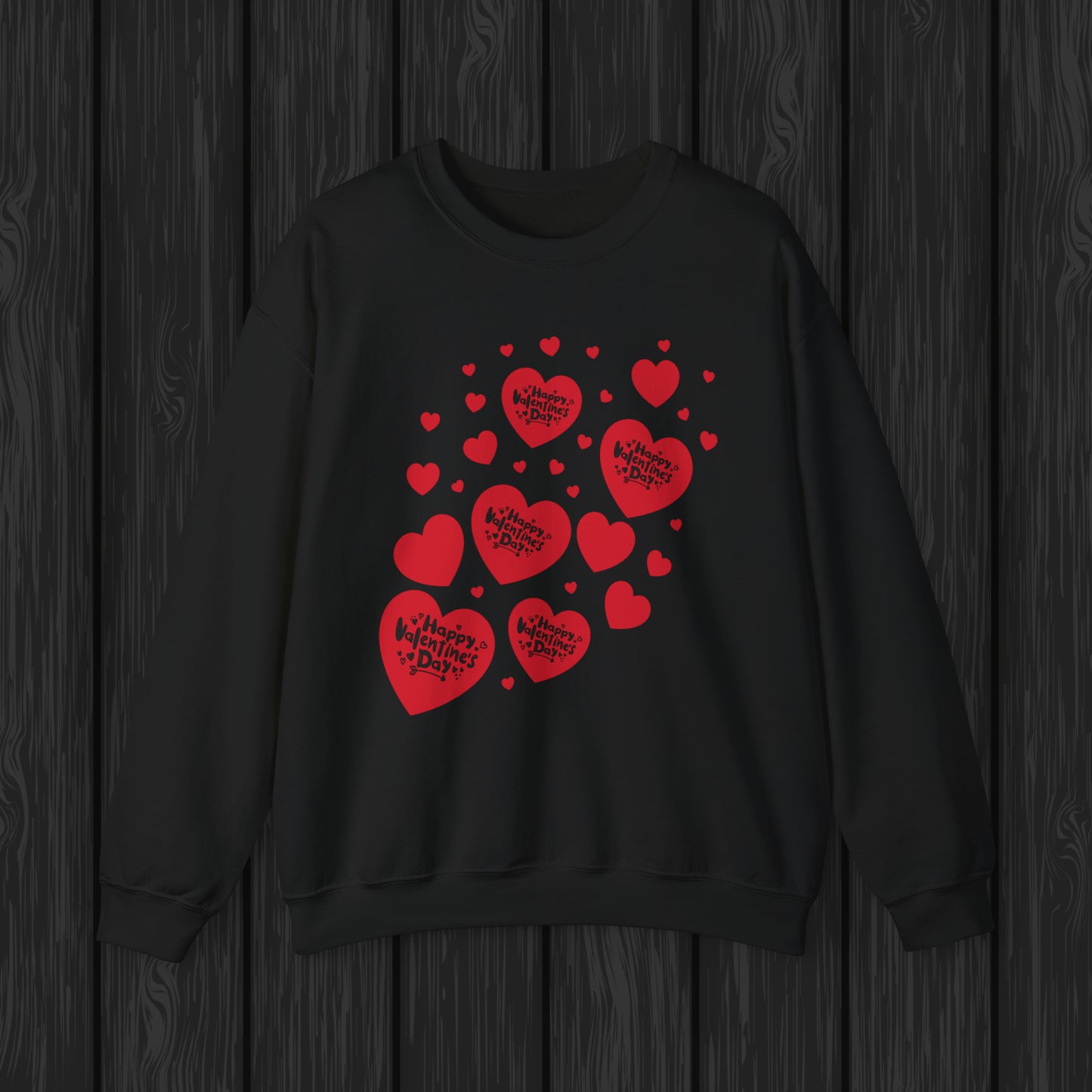 Happy valentines day Unisex Heavy Blend™ Crewneck Sweatshirt