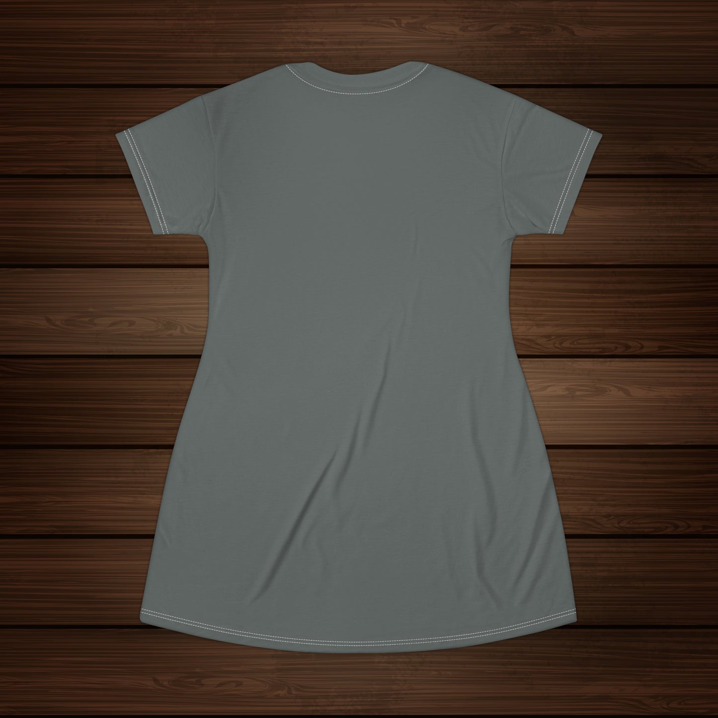 Living The Spring Life T-Shirt Dress (AOP)