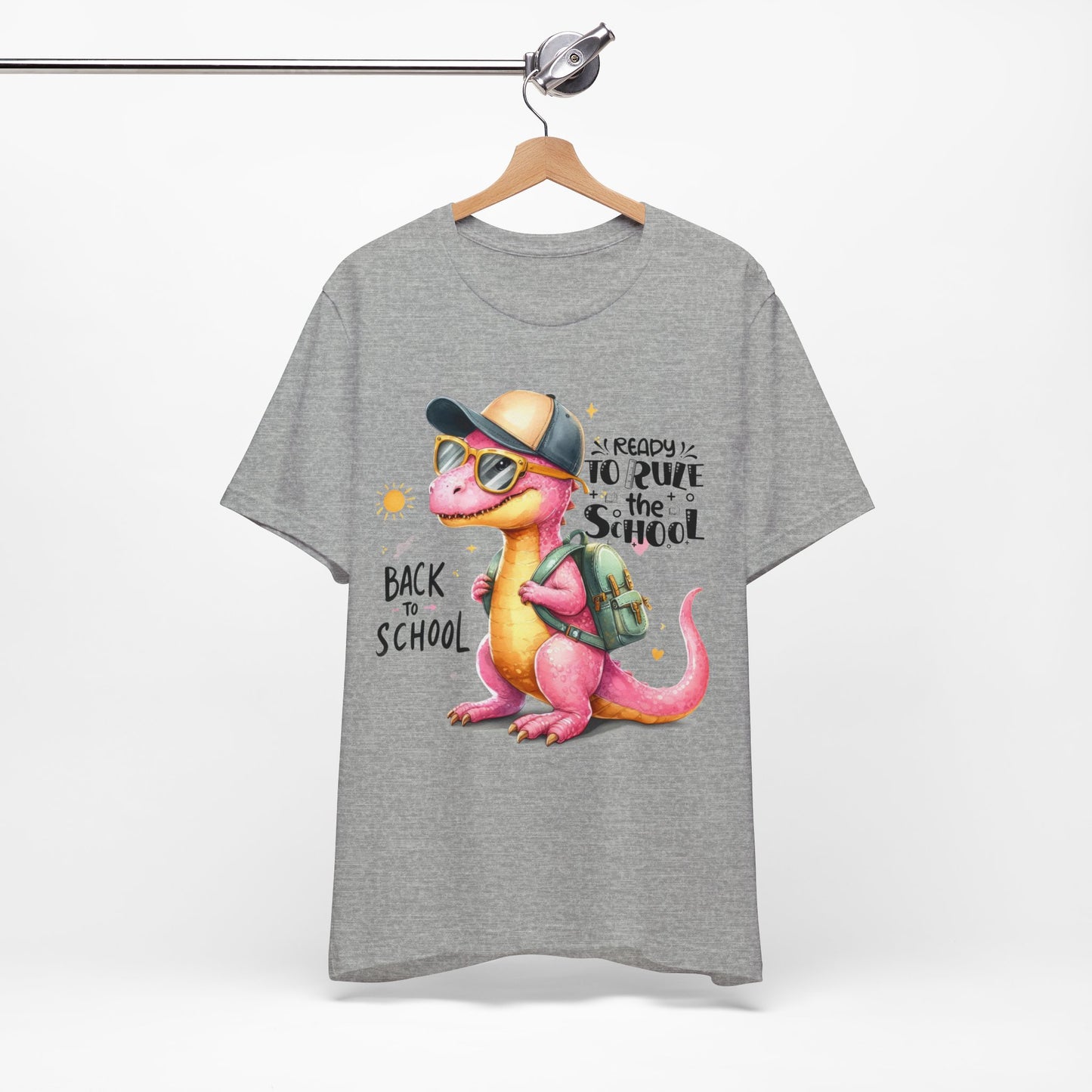 Ready To Rule The School T-shirt, Back To School T-Shirt, Teacher Back To school unisex jersey short sleeve.First Day Vibes T-Shirt.