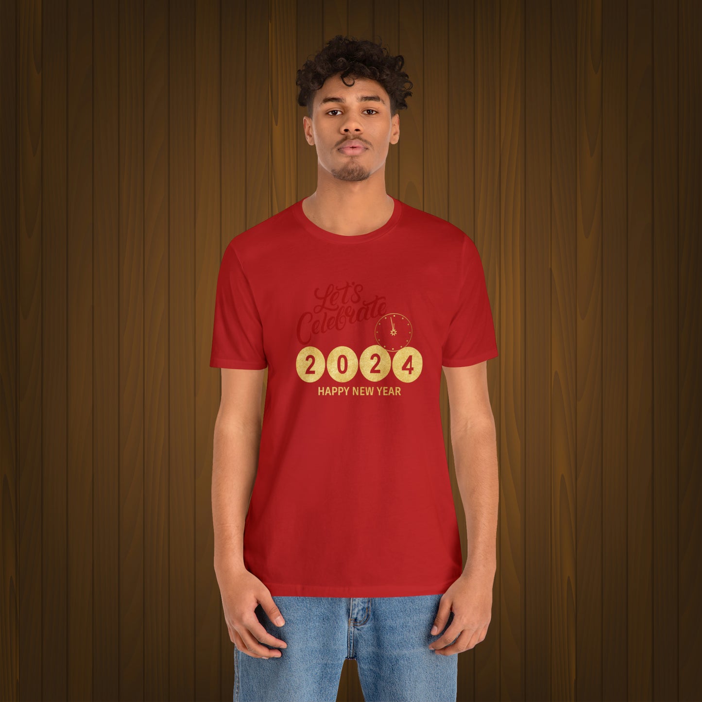 Happy New Year Unisex Jersey Short Sleeve Tee