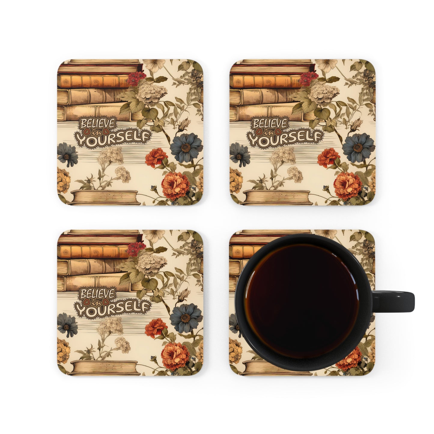 Corkwood Coaster Set