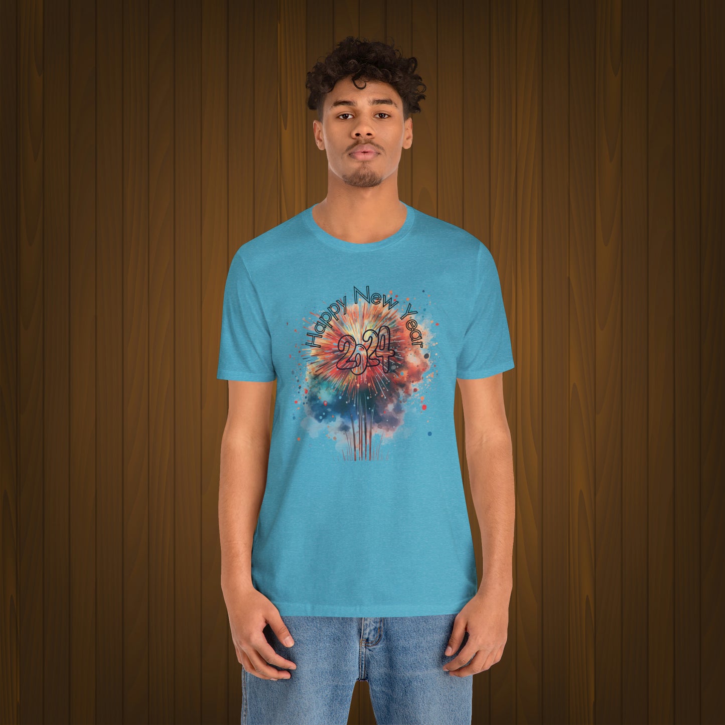 Happy New Year Unisex Jersey Short Sleeve Tee