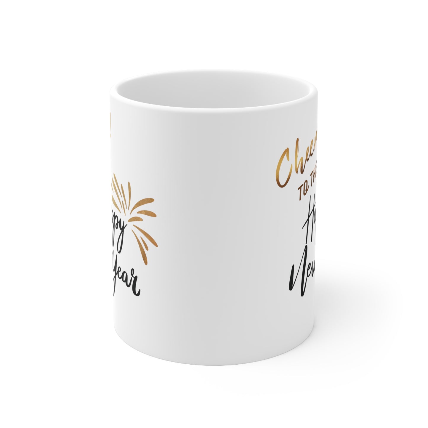 Happy New Year Ceramic Mug 11oz