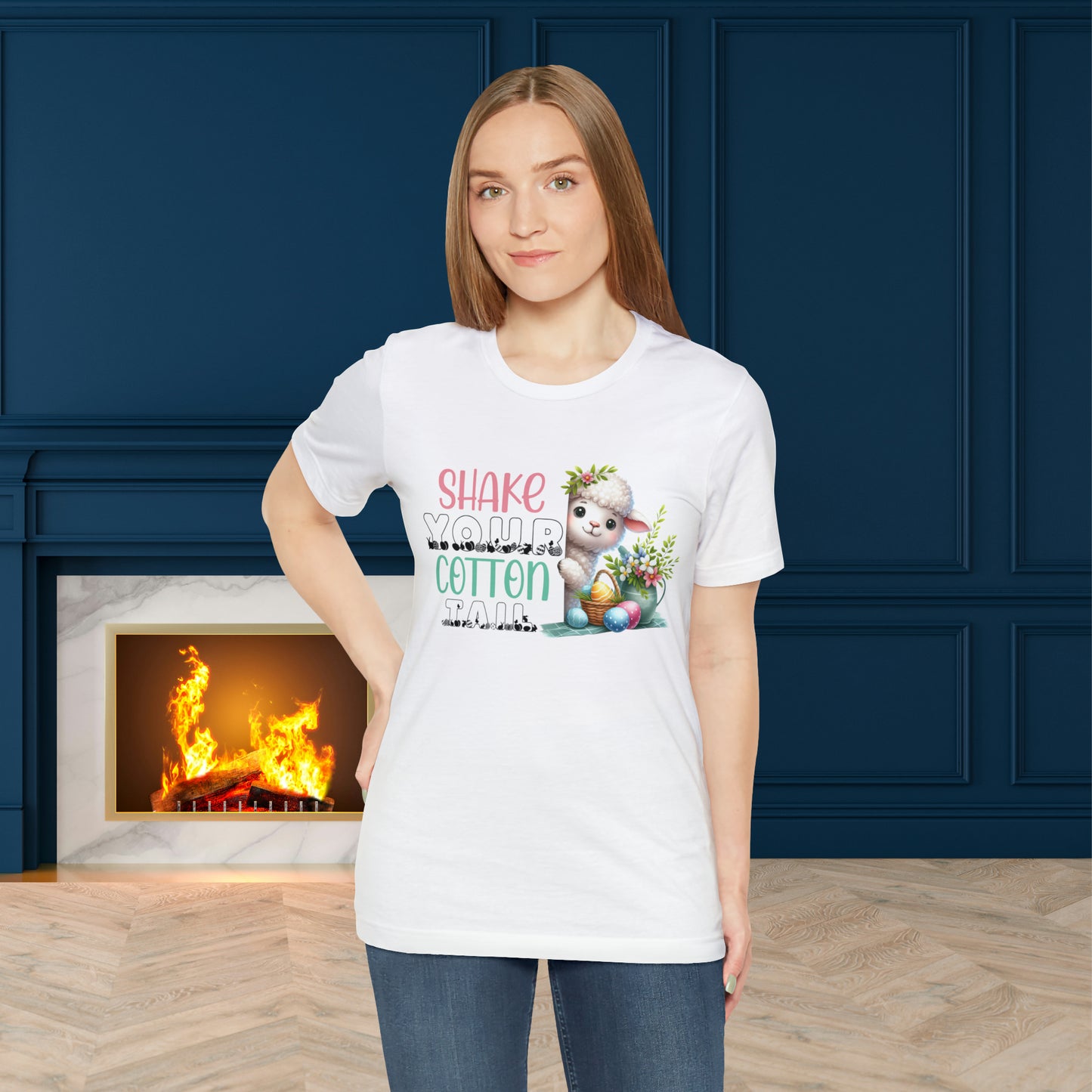 Shake Your Cotton Tail Unisex Jersey Short Sleeve Tee