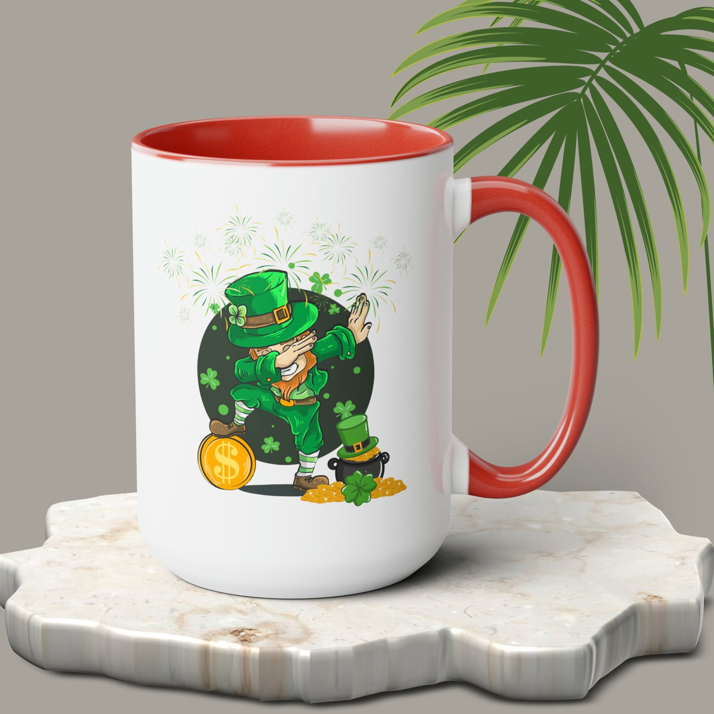 St Patrick's Day two-Tone Coffee Mugs, 15oz