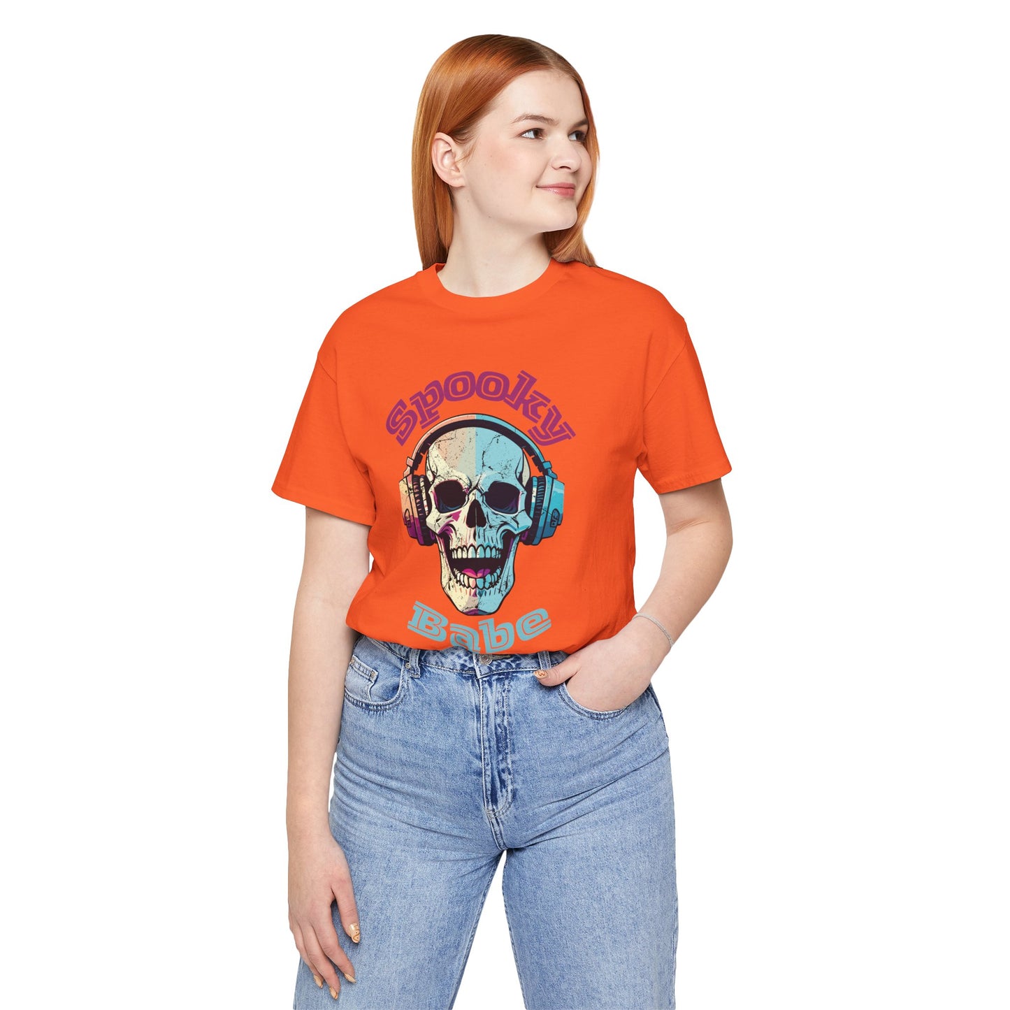 Spooky Babe Halloween T-shirt, Happy Halloween T-shirt, Trick Or Treat T-shirt, Halloween T-shirt, Cool Halloween T-shirt, Spooky T-shirt,